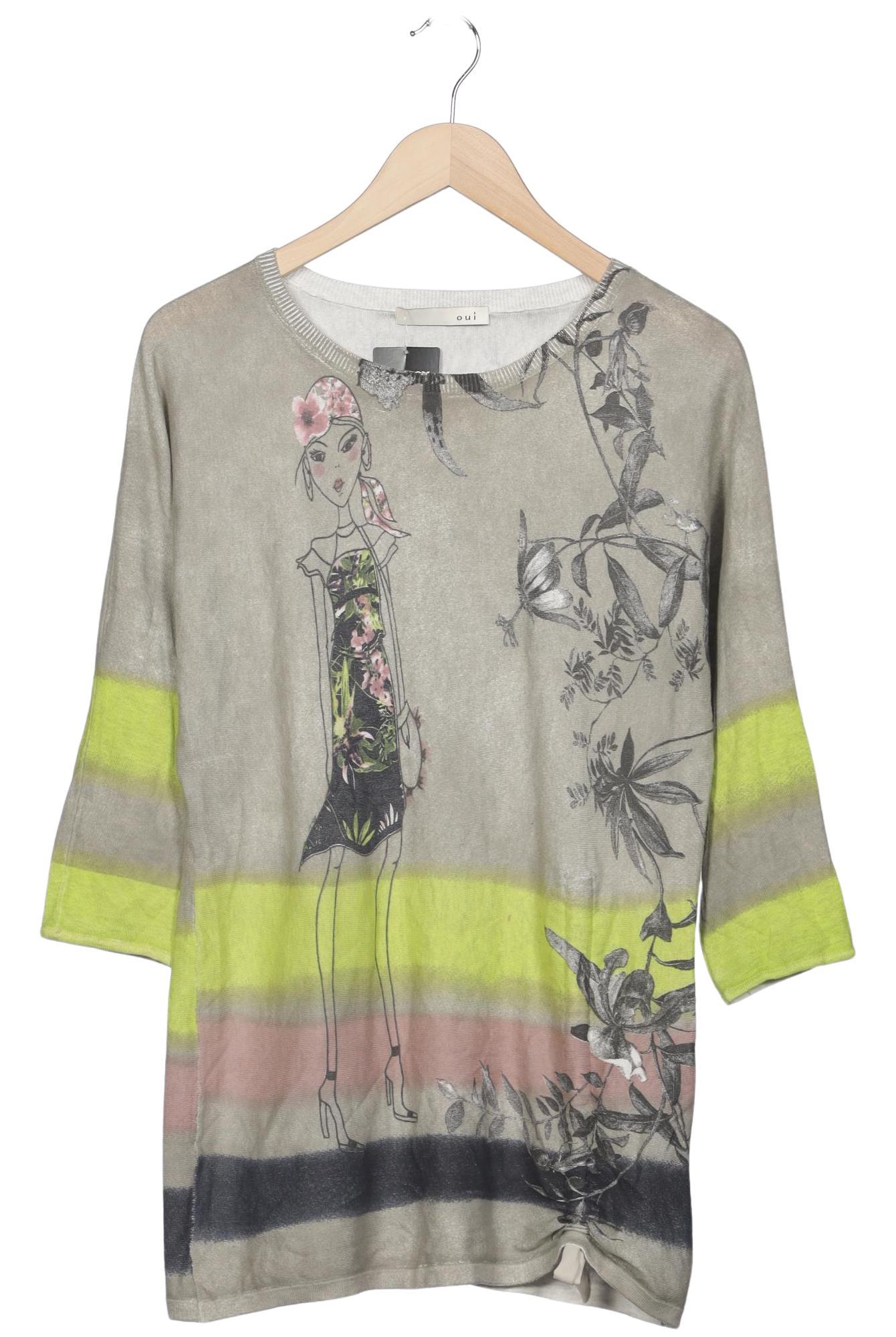 

Oui Damen Pullover, mehrfarbig, Gr. 36