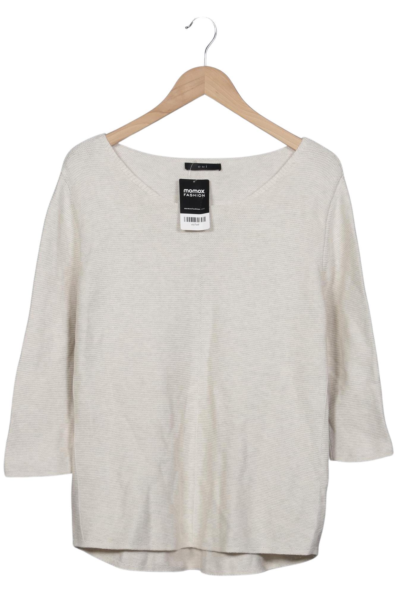 

Oui Damen Pullover, grau, Gr. 40