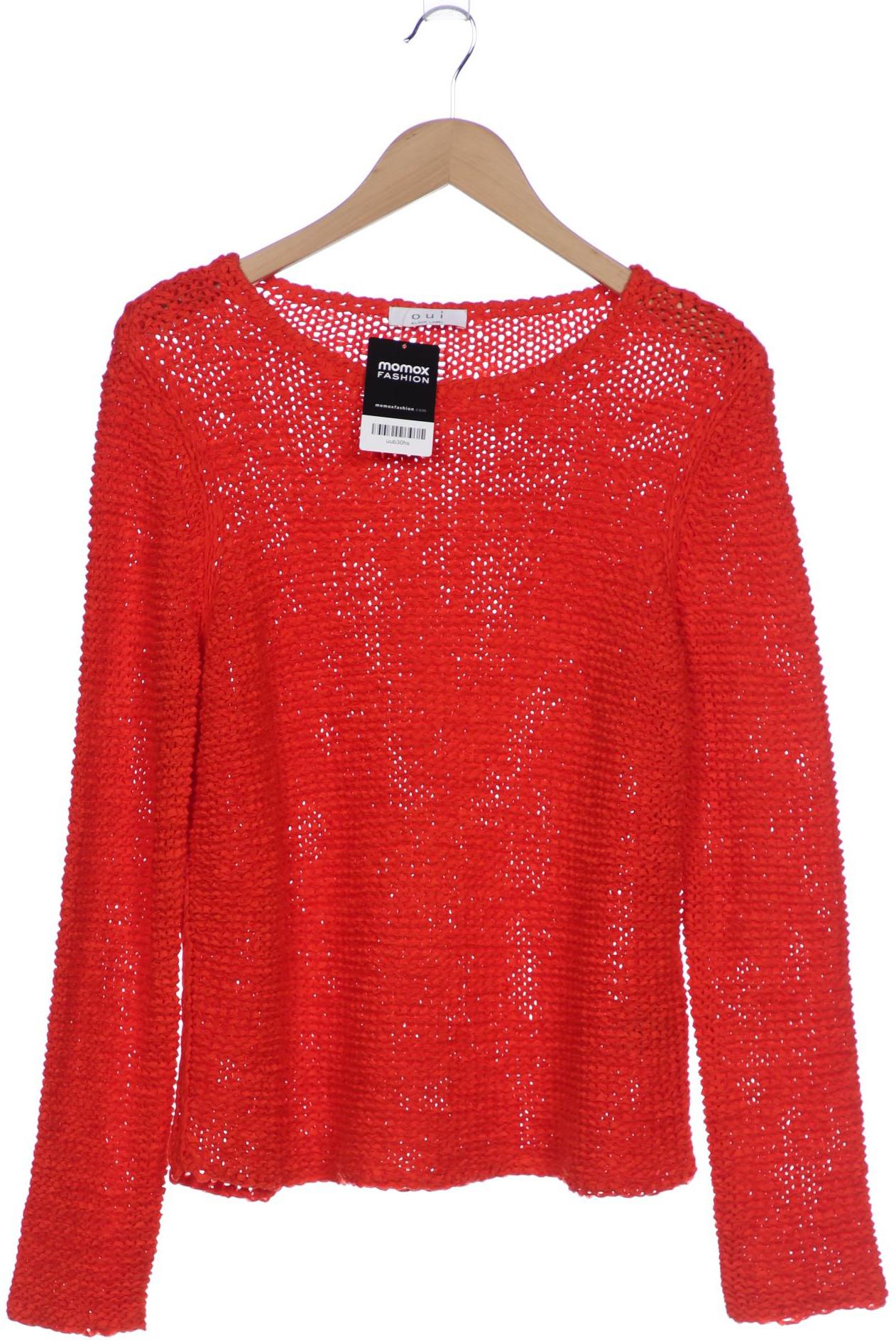 

Oui Damen Pullover, rot, Gr. 38
