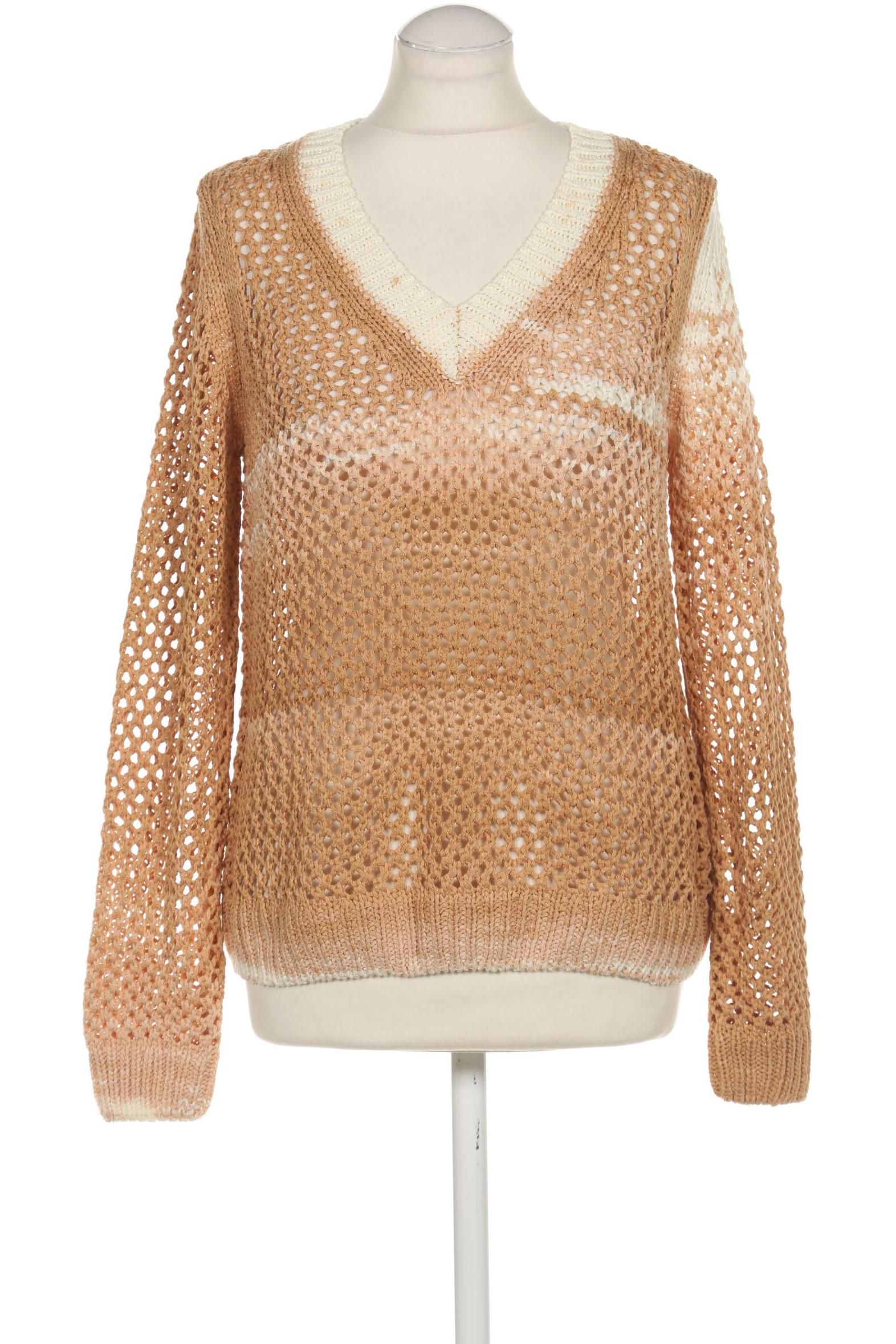 

Oui Damen Pullover, beige, Gr. 36