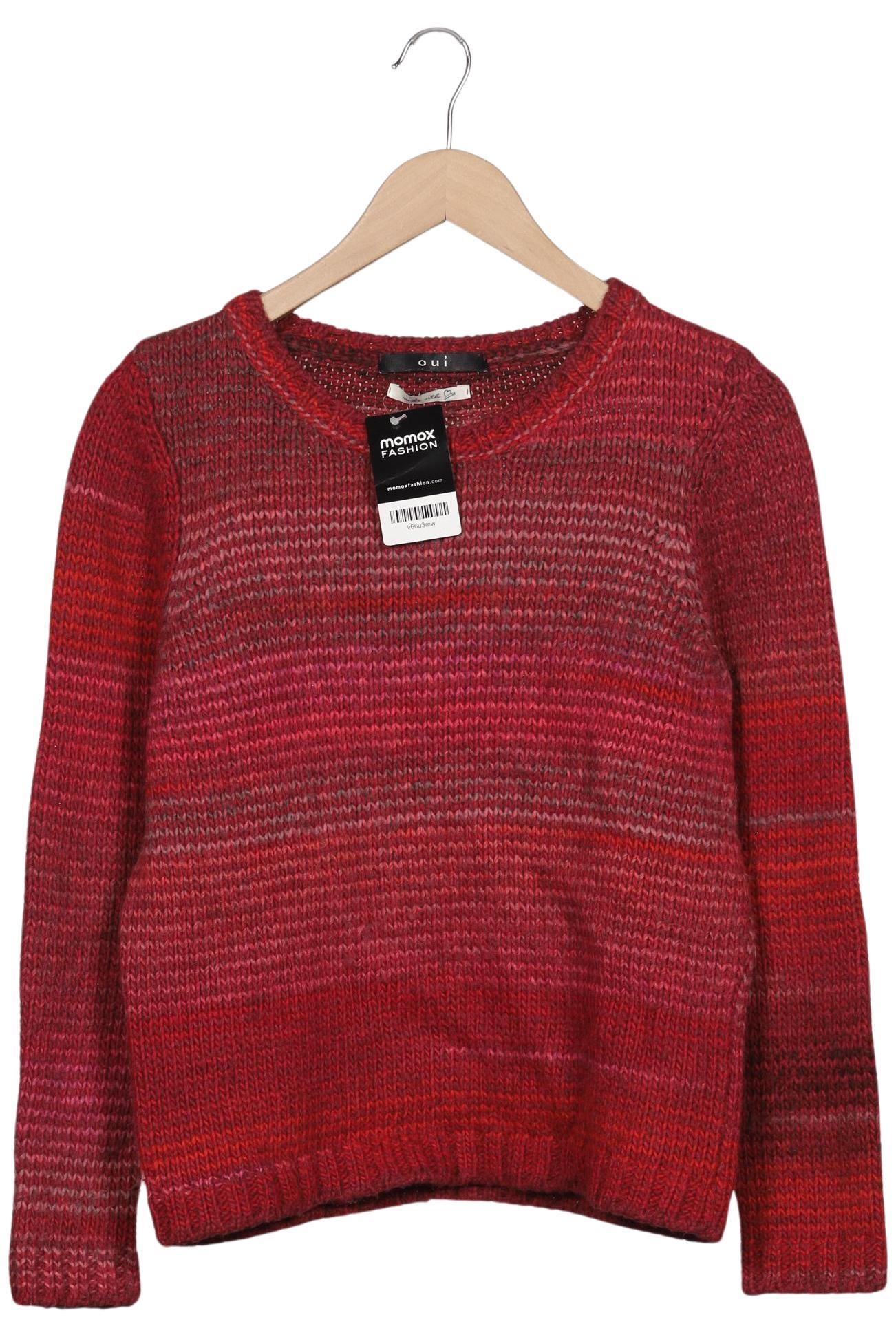 

Oui Damen Pullover, rot, Gr. 38