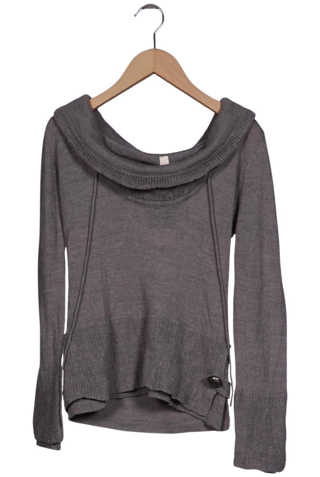 

Oui Damen Pullover, grau, Gr. 36
