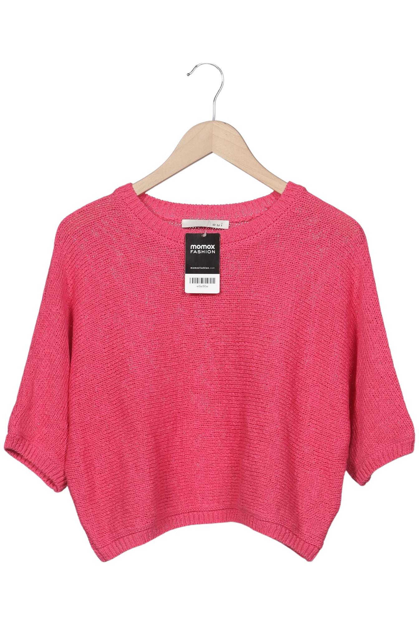 

Oui Damen Pullover, pink, Gr. 40