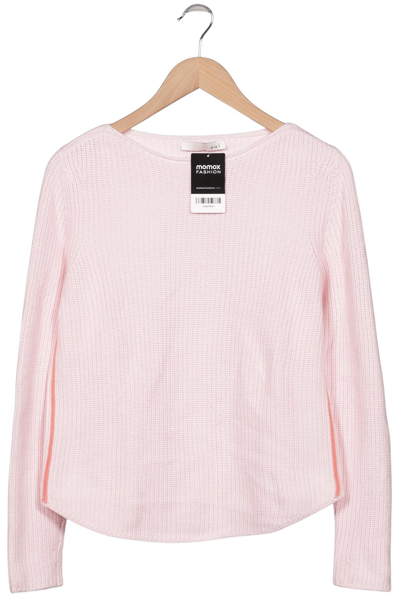 

Oui Damen Pullover, pink, Gr. 34