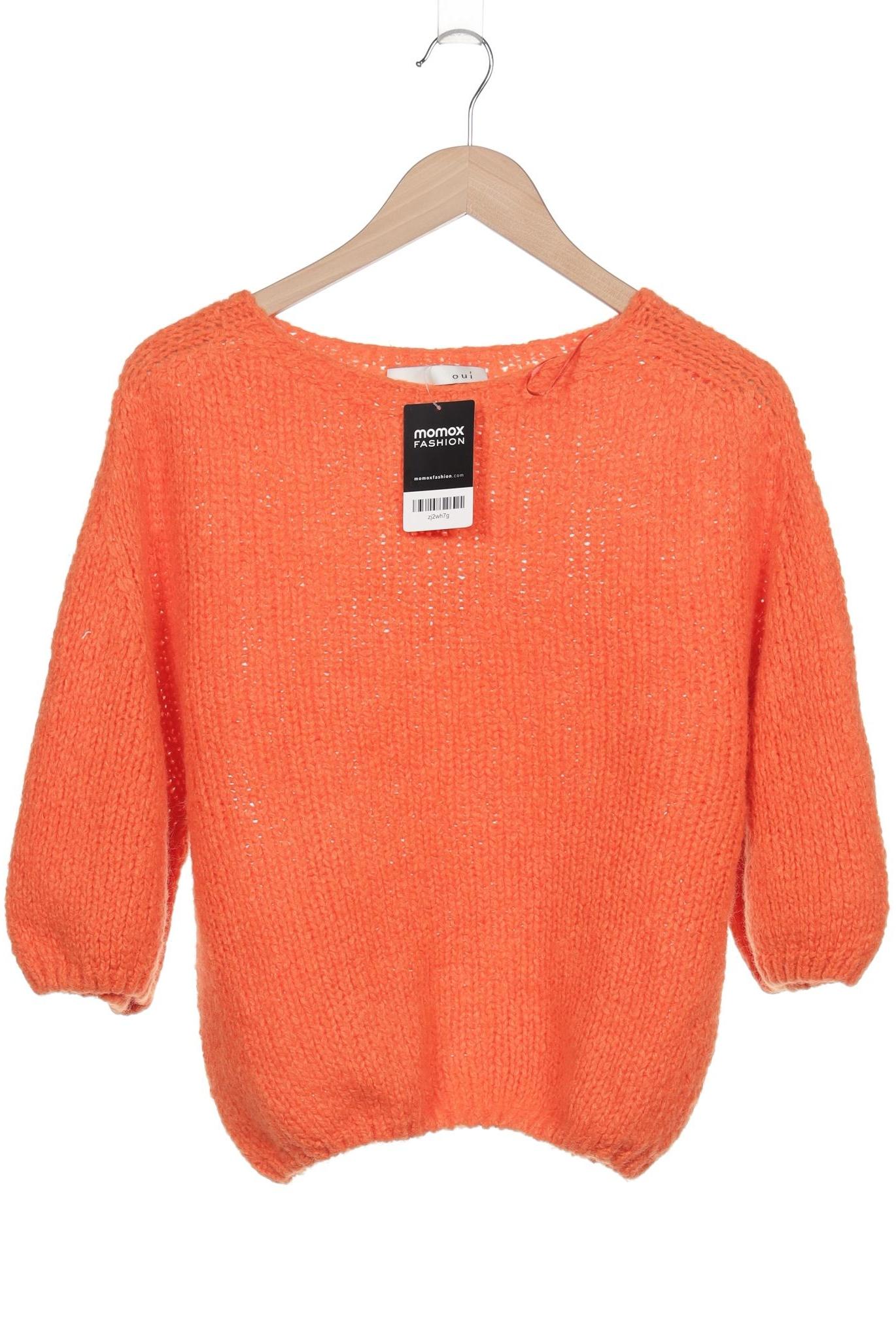 

Oui Damen Pullover, orange, Gr. 36