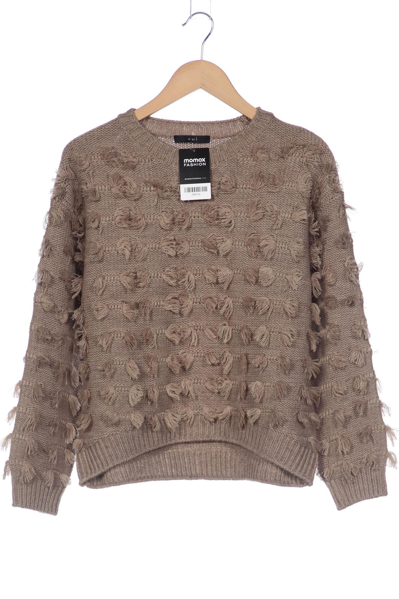 

Oui Damen Pullover, grau, Gr. 36