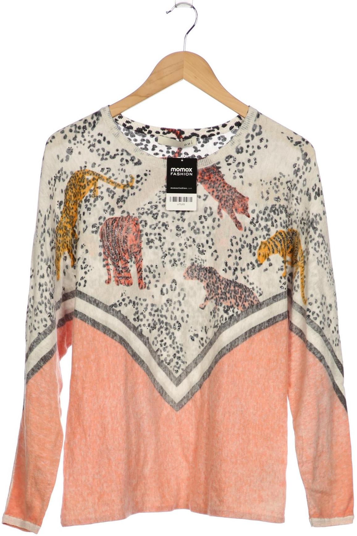 

Oui Damen Pullover, pink, Gr. 34