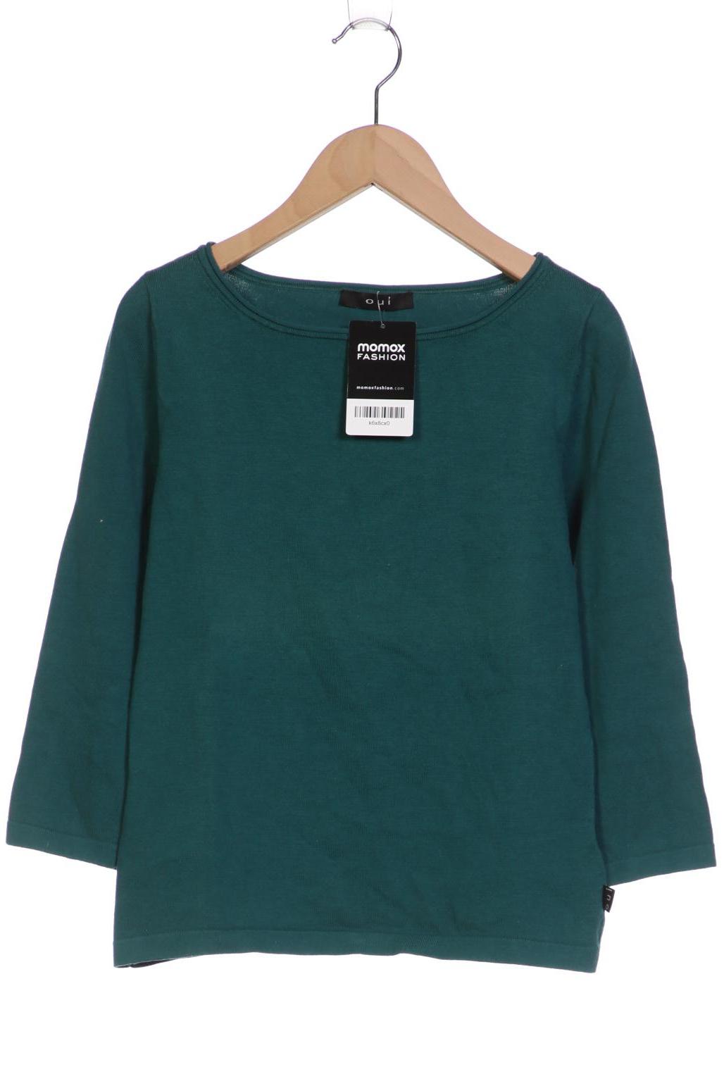 

Oui Damen Pullover, türkis, Gr. 36