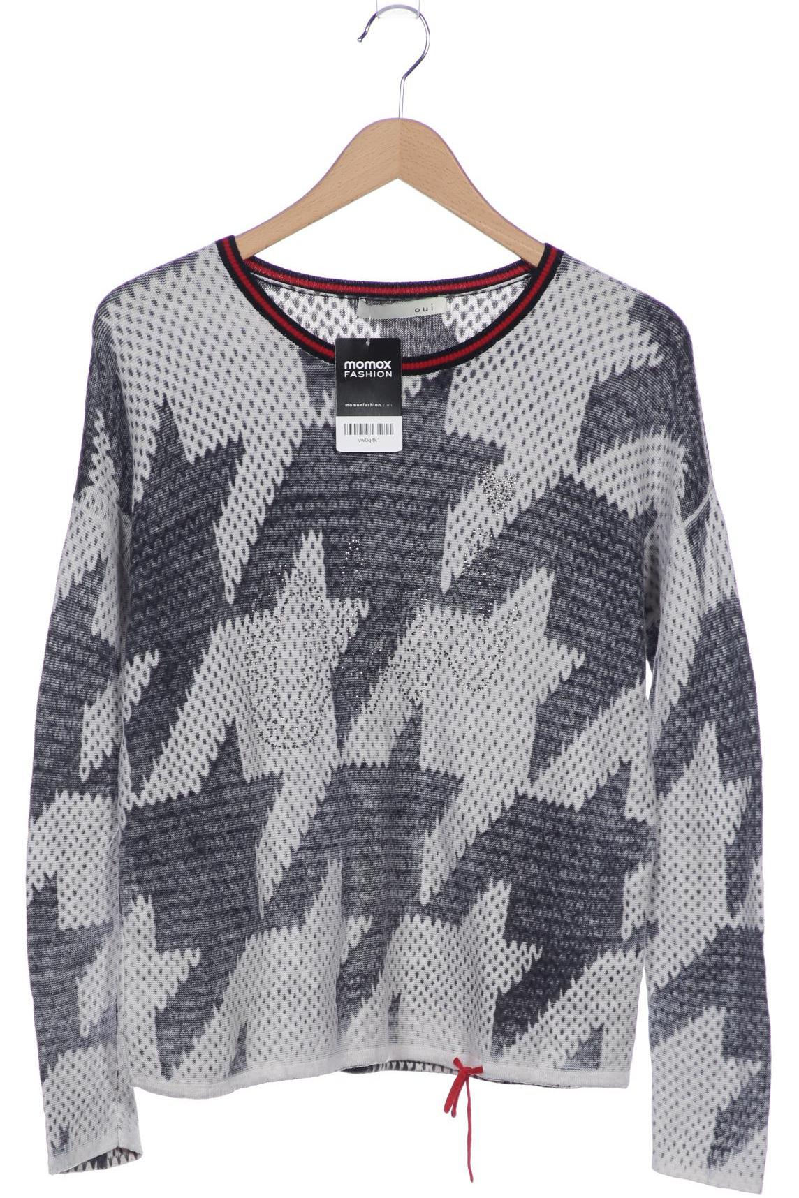 

Oui Damen Pullover, blau, Gr. 38