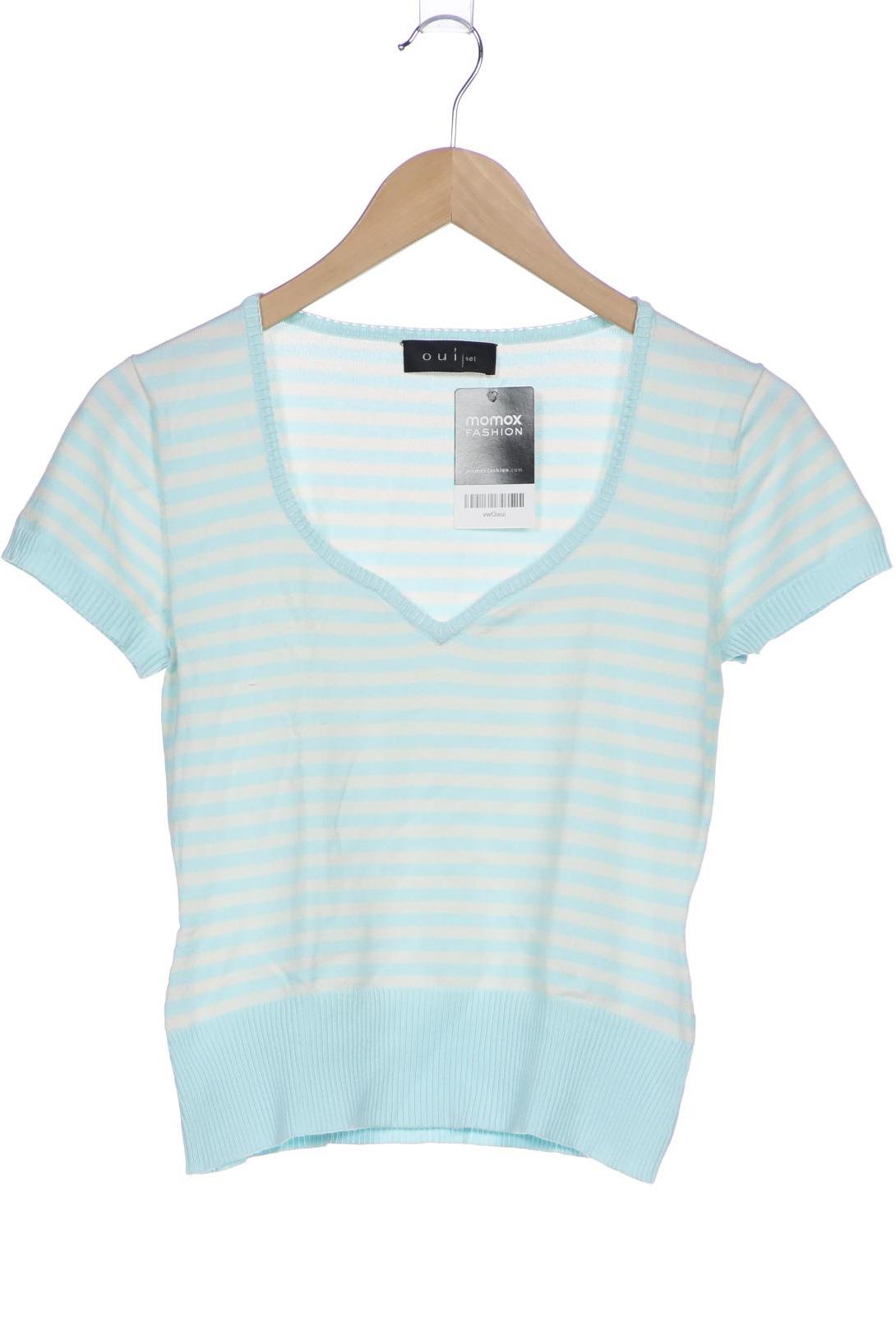 

Oui Damen Pullover, hellblau, Gr. 34