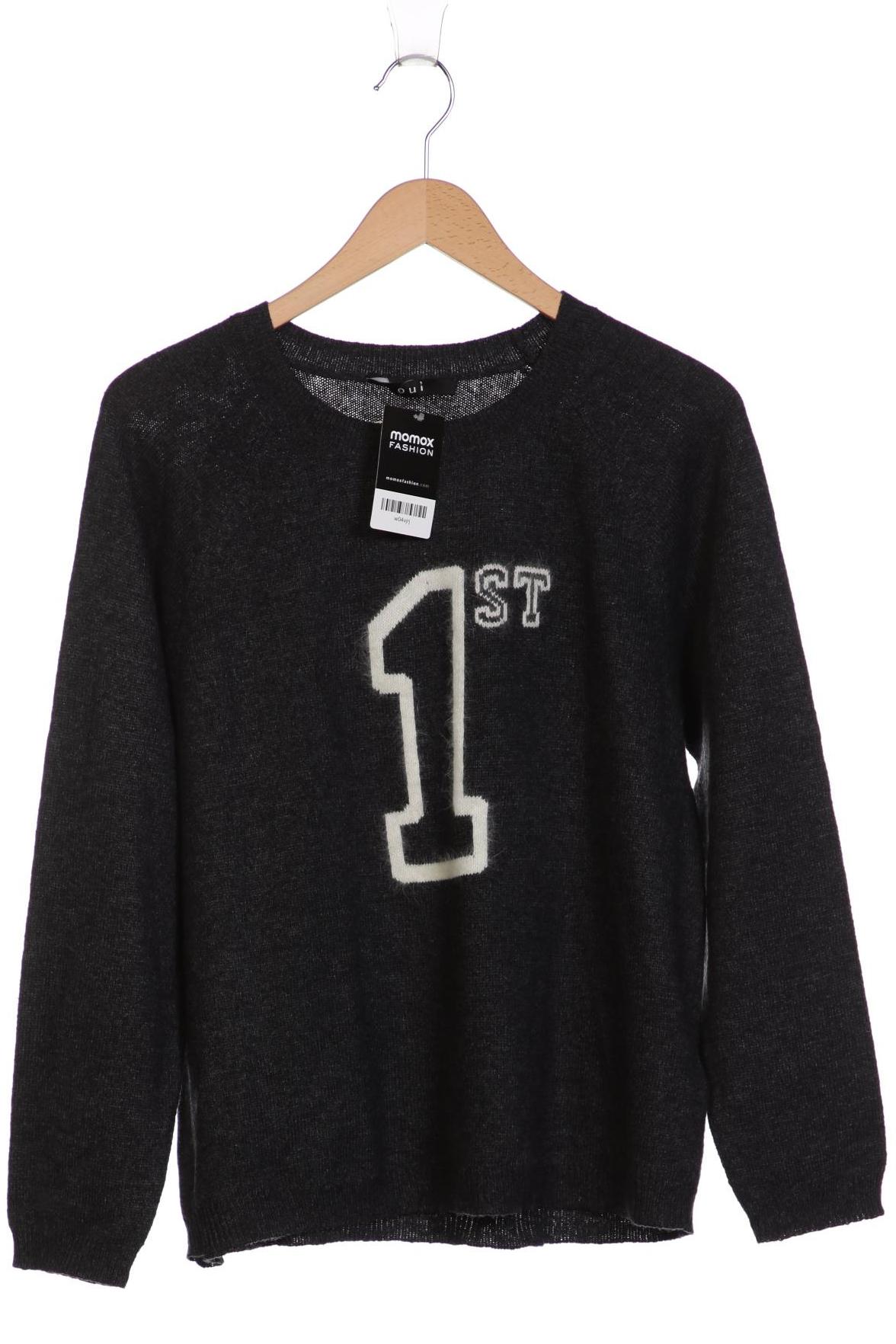 

Oui Damen Pullover, grau, Gr. 42