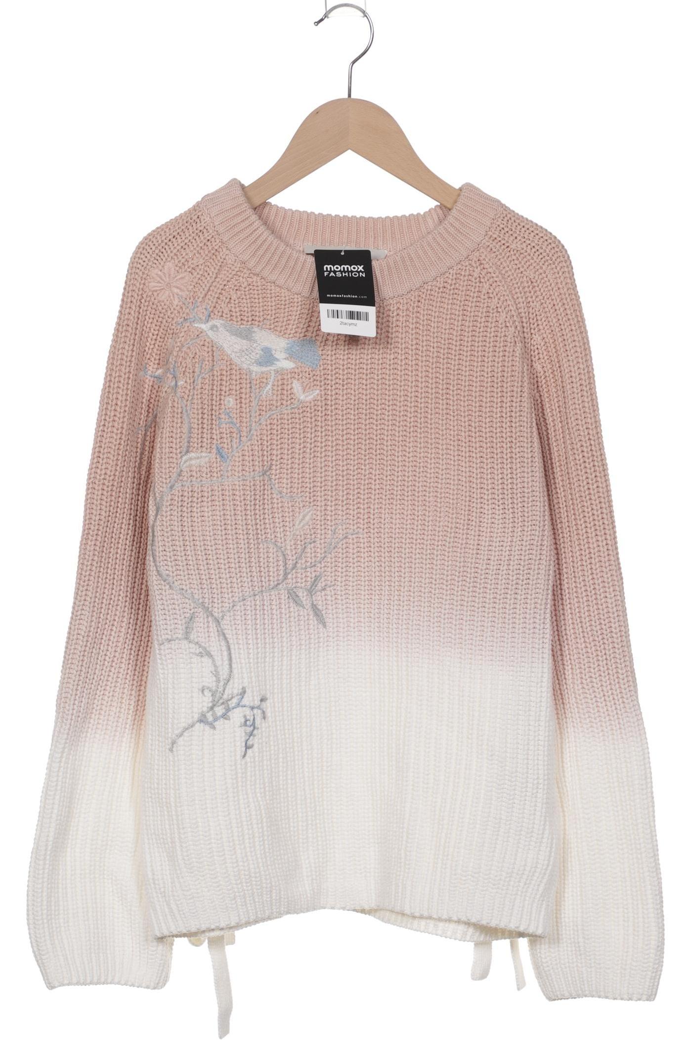 

Oui Damen Pullover, weiß, Gr. 42