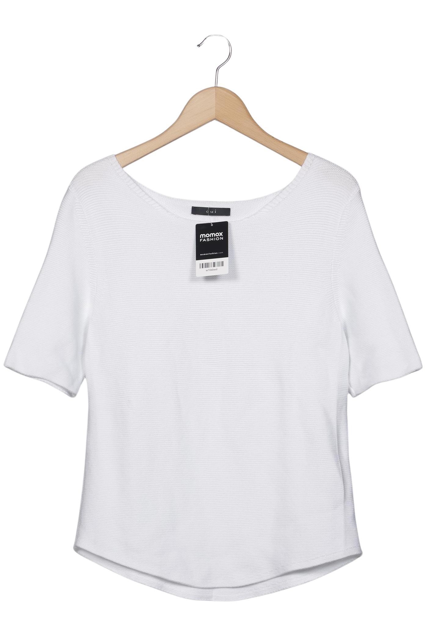 

Oui Damen Pullover, weiß, Gr. 36