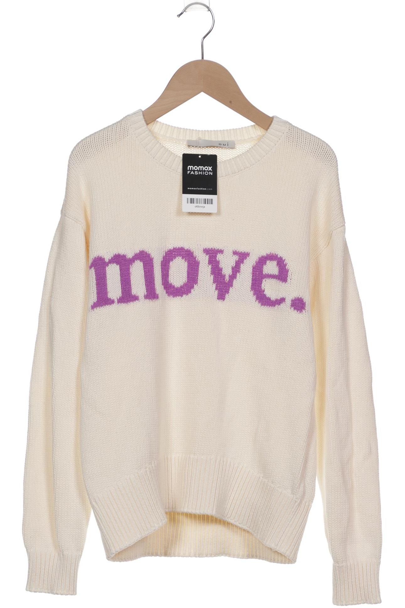 

Oui Damen Pullover, cremeweiß, Gr. 34