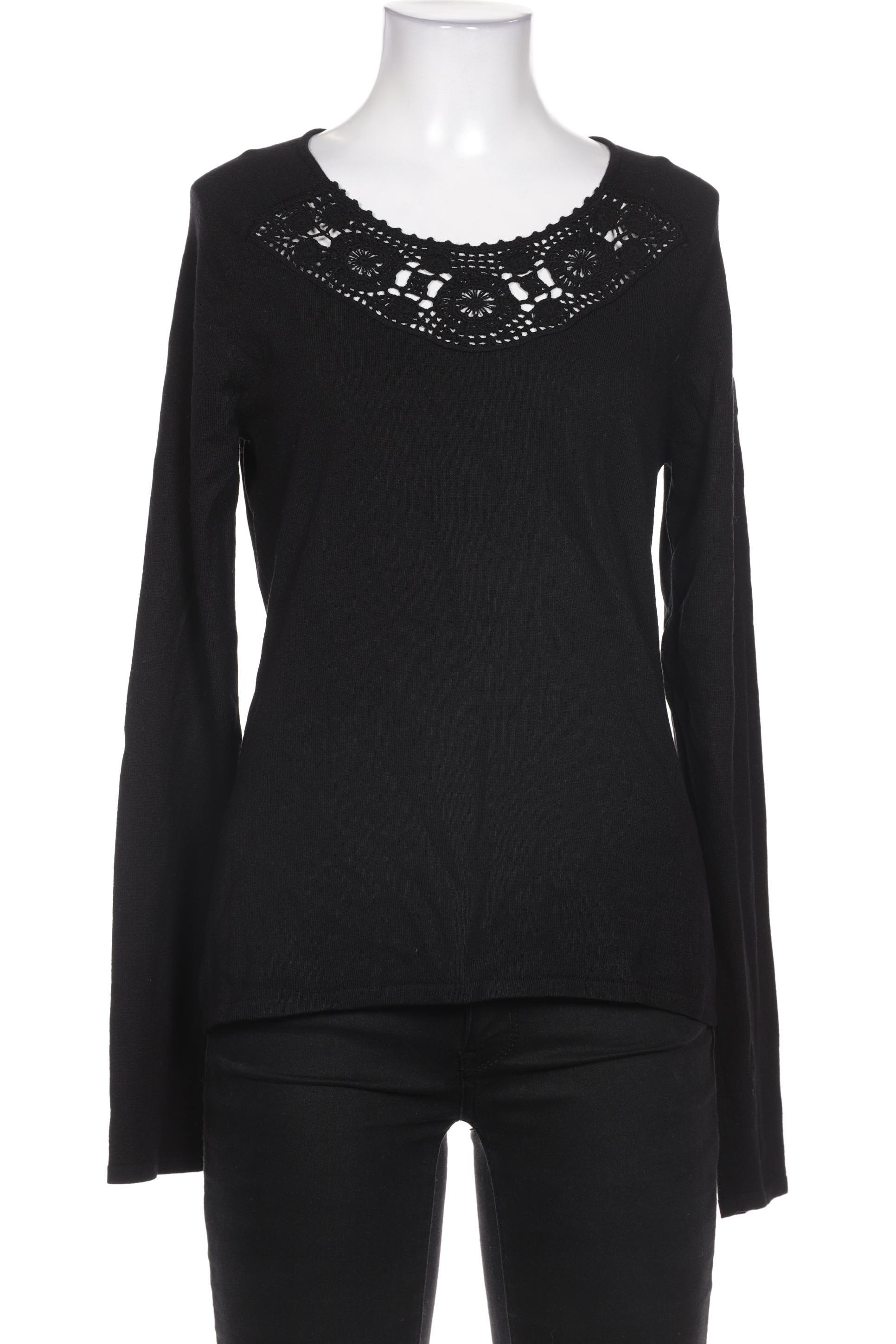 

Oui Damen Pullover, schwarz, Gr. 38