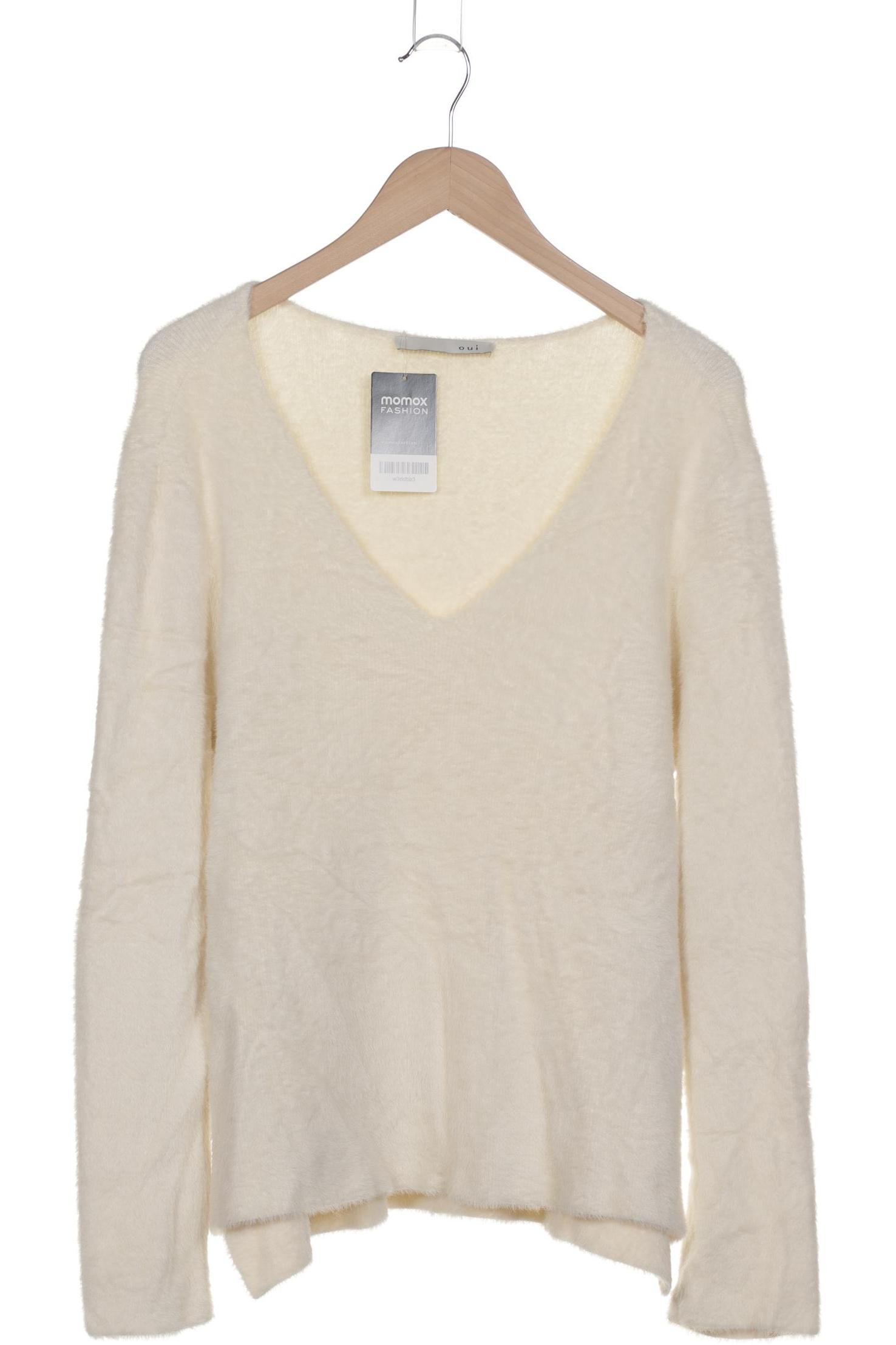 

Oui Damen Pullover, cremeweiß, Gr. 42