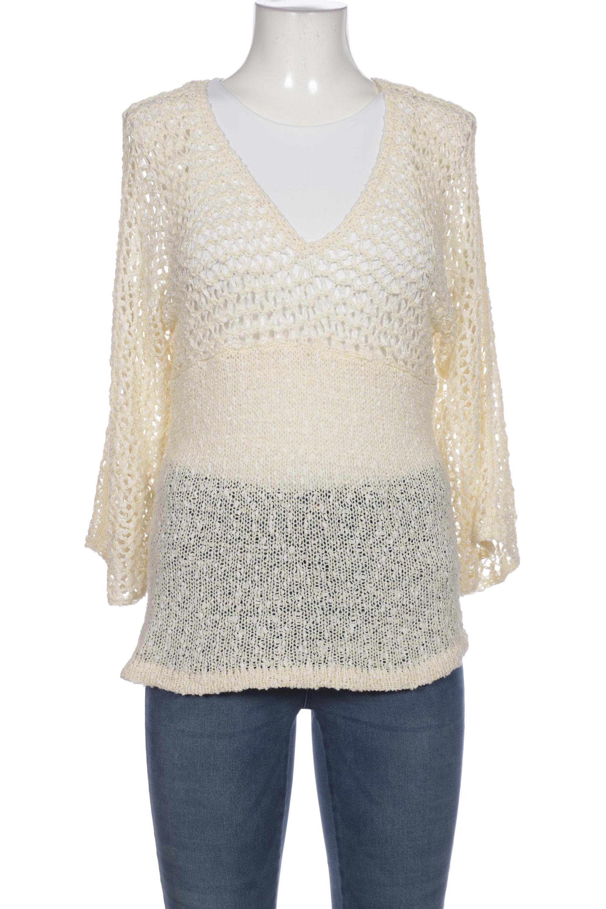 

Oui Damen Pullover, gelb, Gr. 42