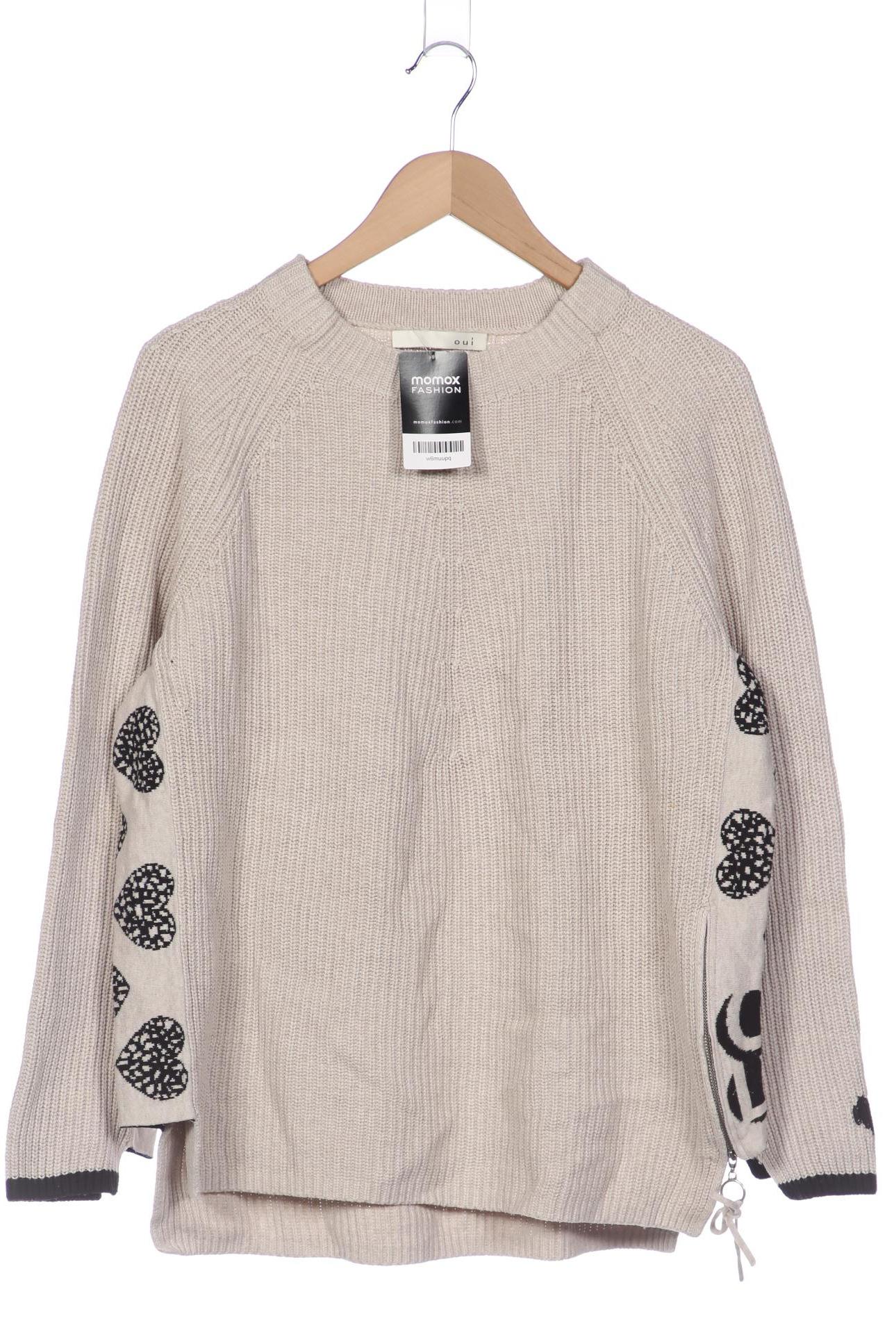 

Oui Damen Pullover, beige, Gr. 44