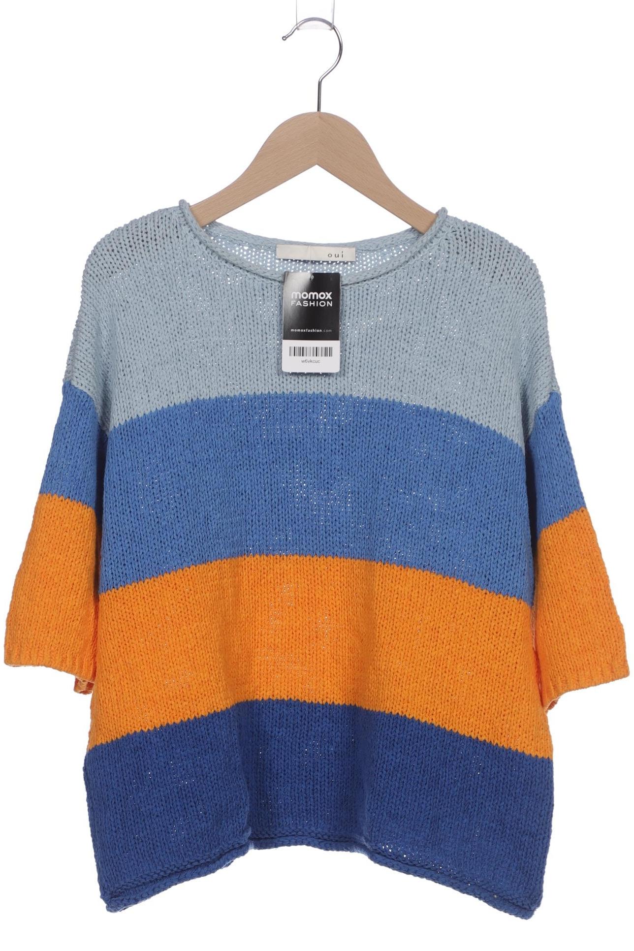 

Oui Damen Pullover, blau, Gr. 38