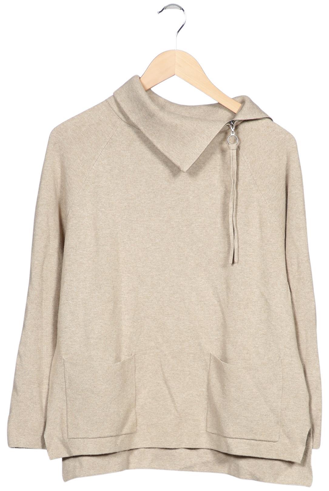 

Oui Damen Pullover, beige, Gr. 40