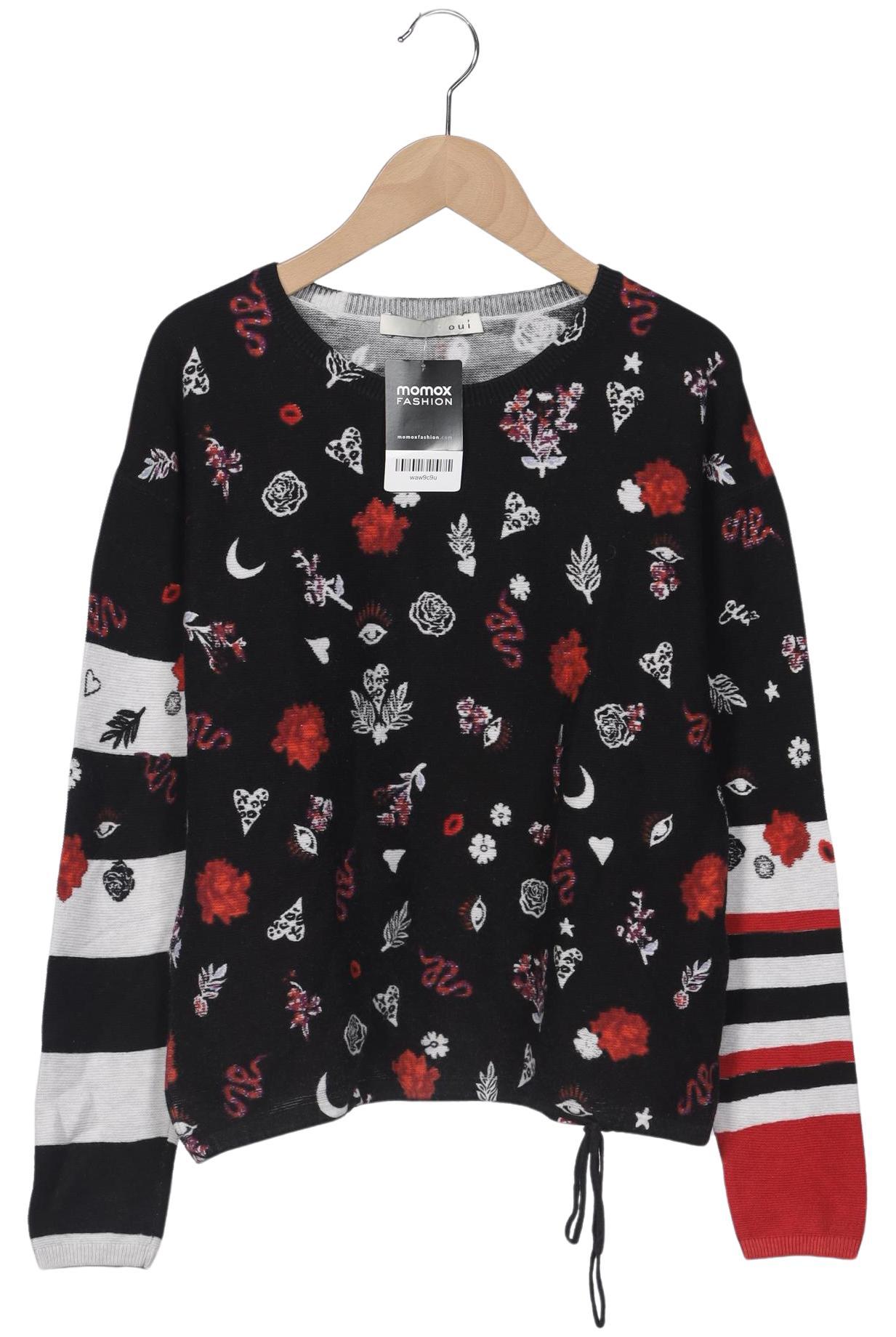 

Oui Damen Pullover, schwarz, Gr. 34
