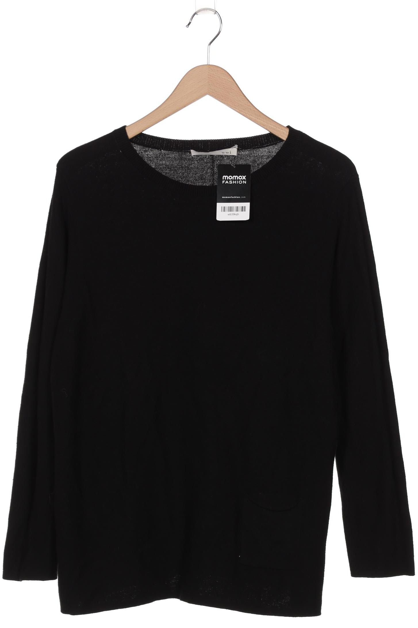 

Oui Damen Pullover, schwarz, Gr. 42