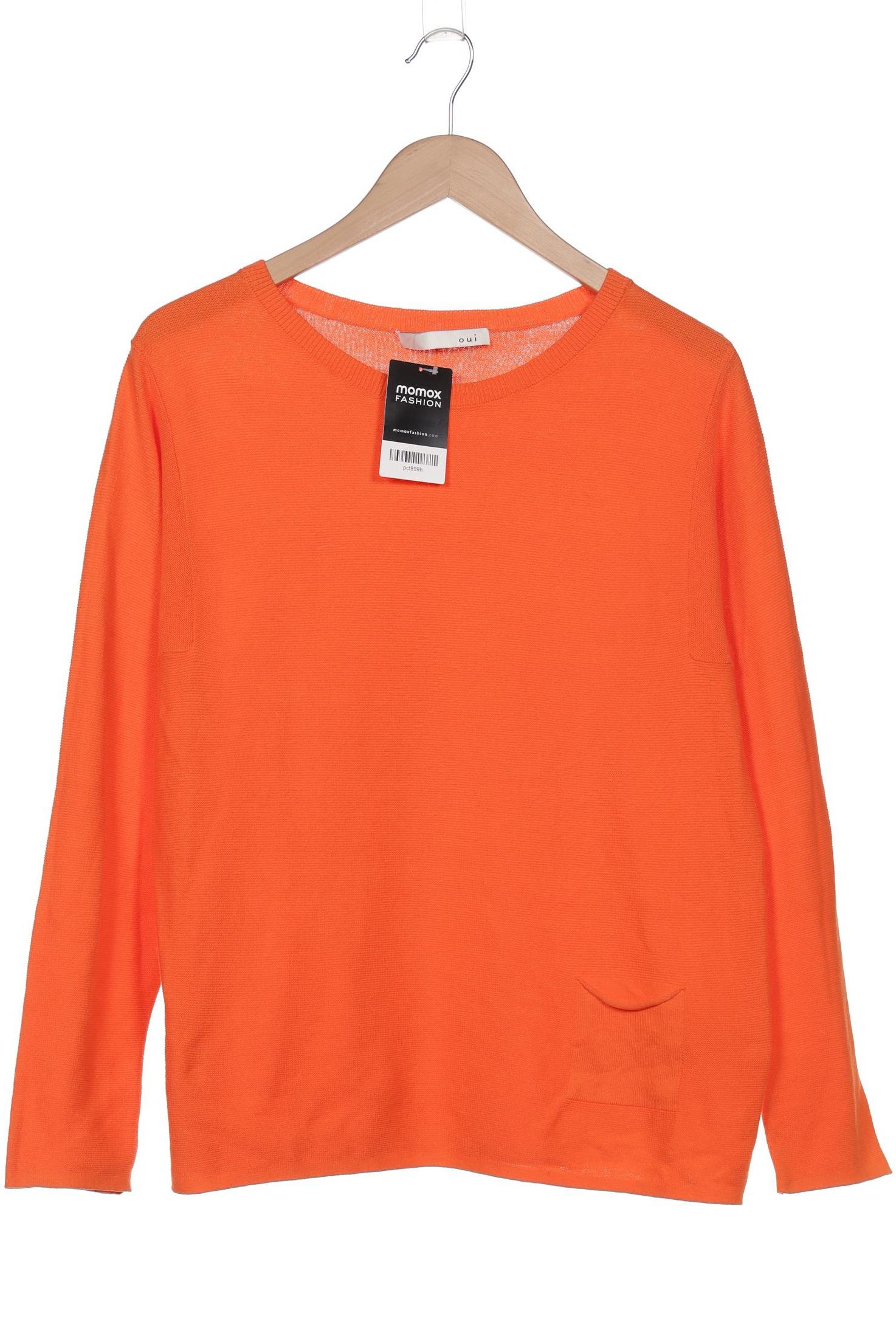 

Oui Damen Pullover, orange, Gr. 40