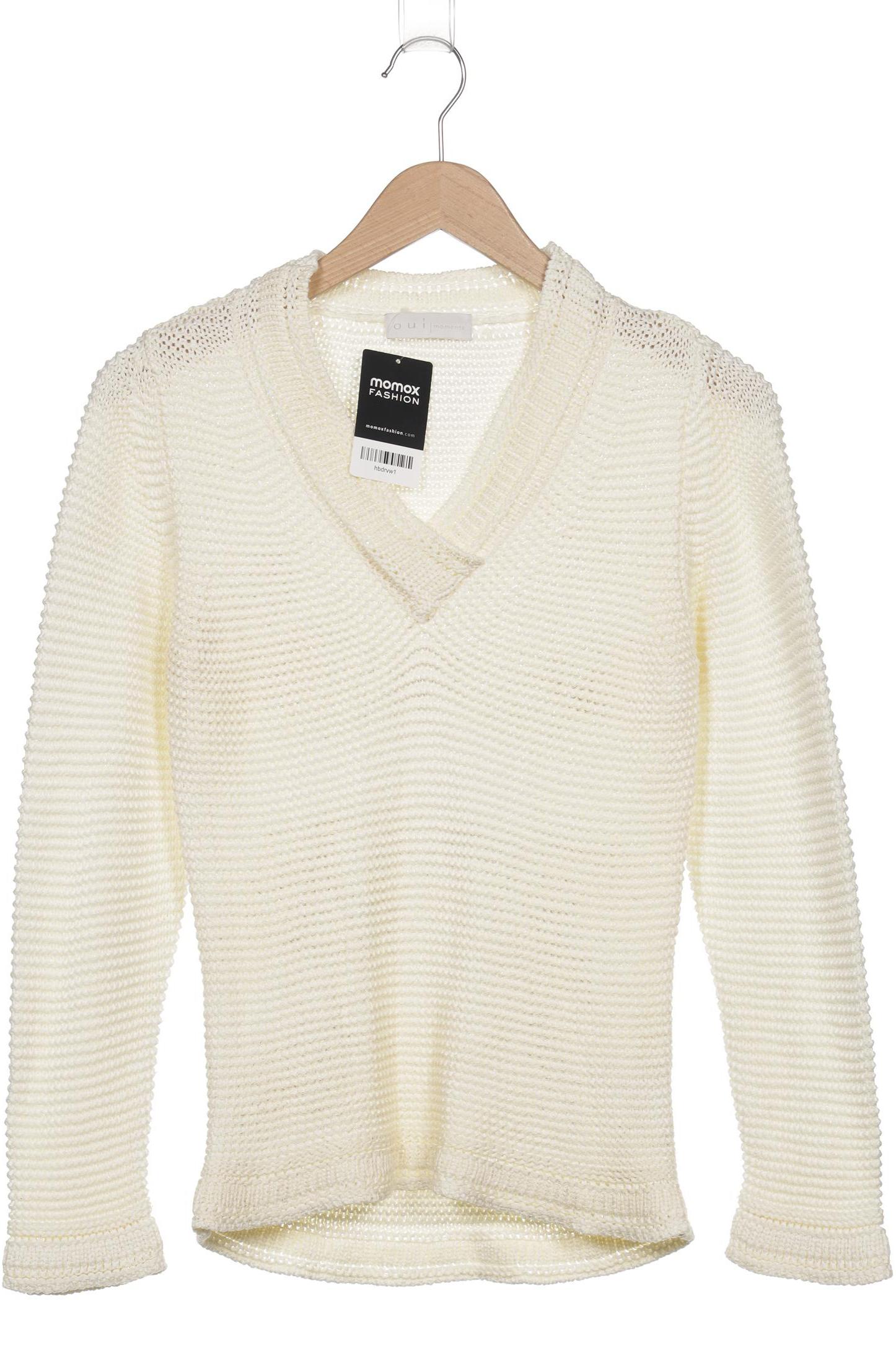 

Oui Damen Pullover, cremeweiß, Gr. 38