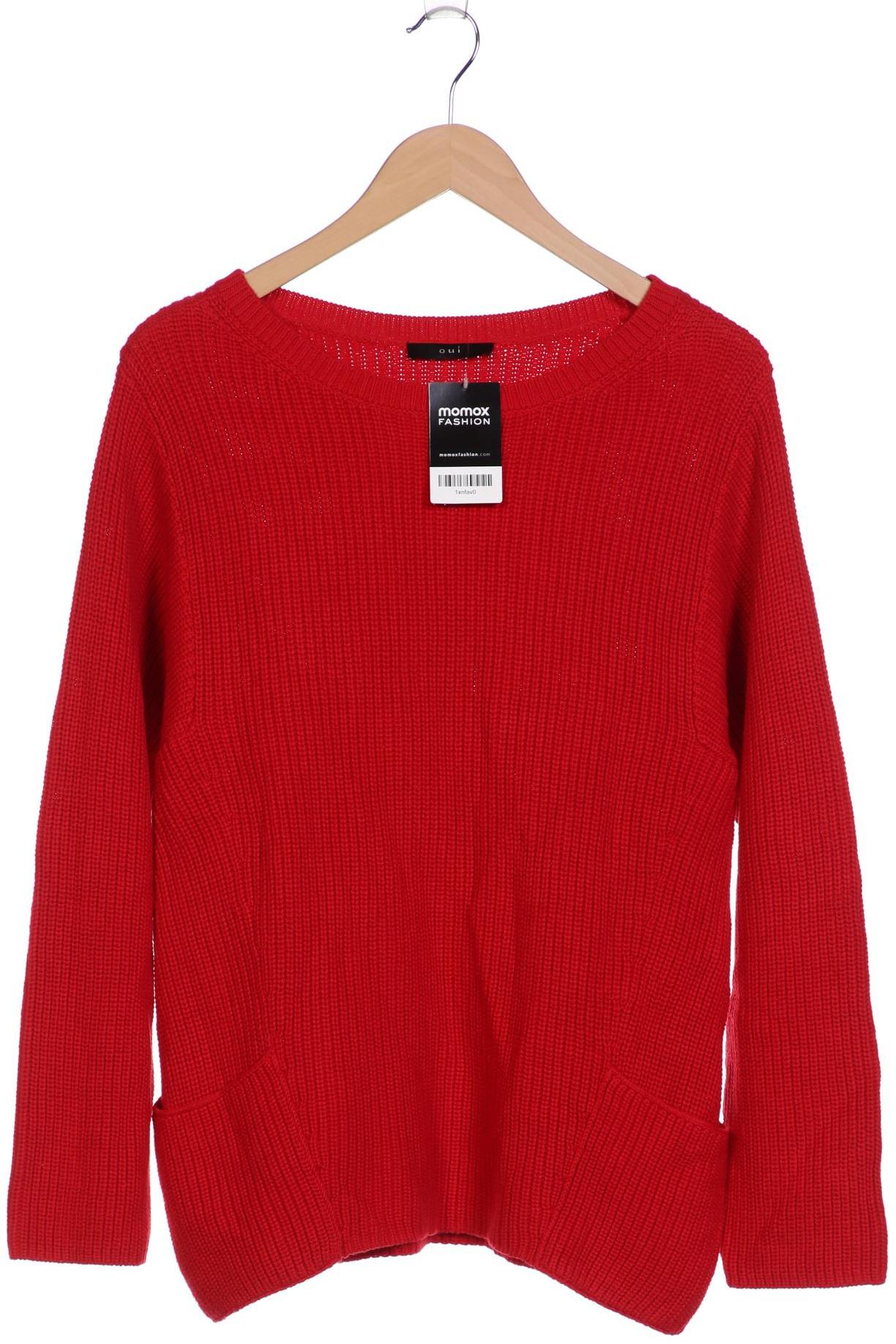 

Oui Damen Pullover, rot, Gr. 38