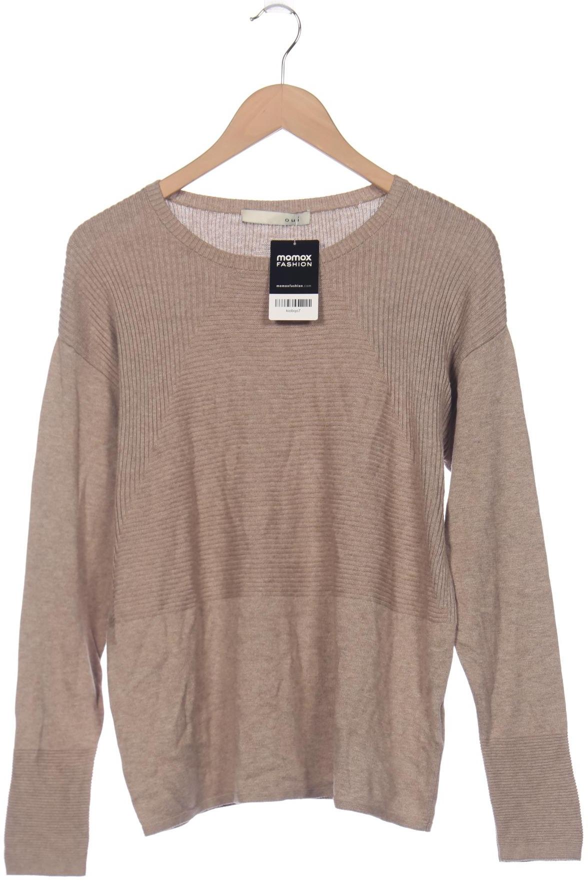 

Oui Damen Pullover, beige, Gr. 36