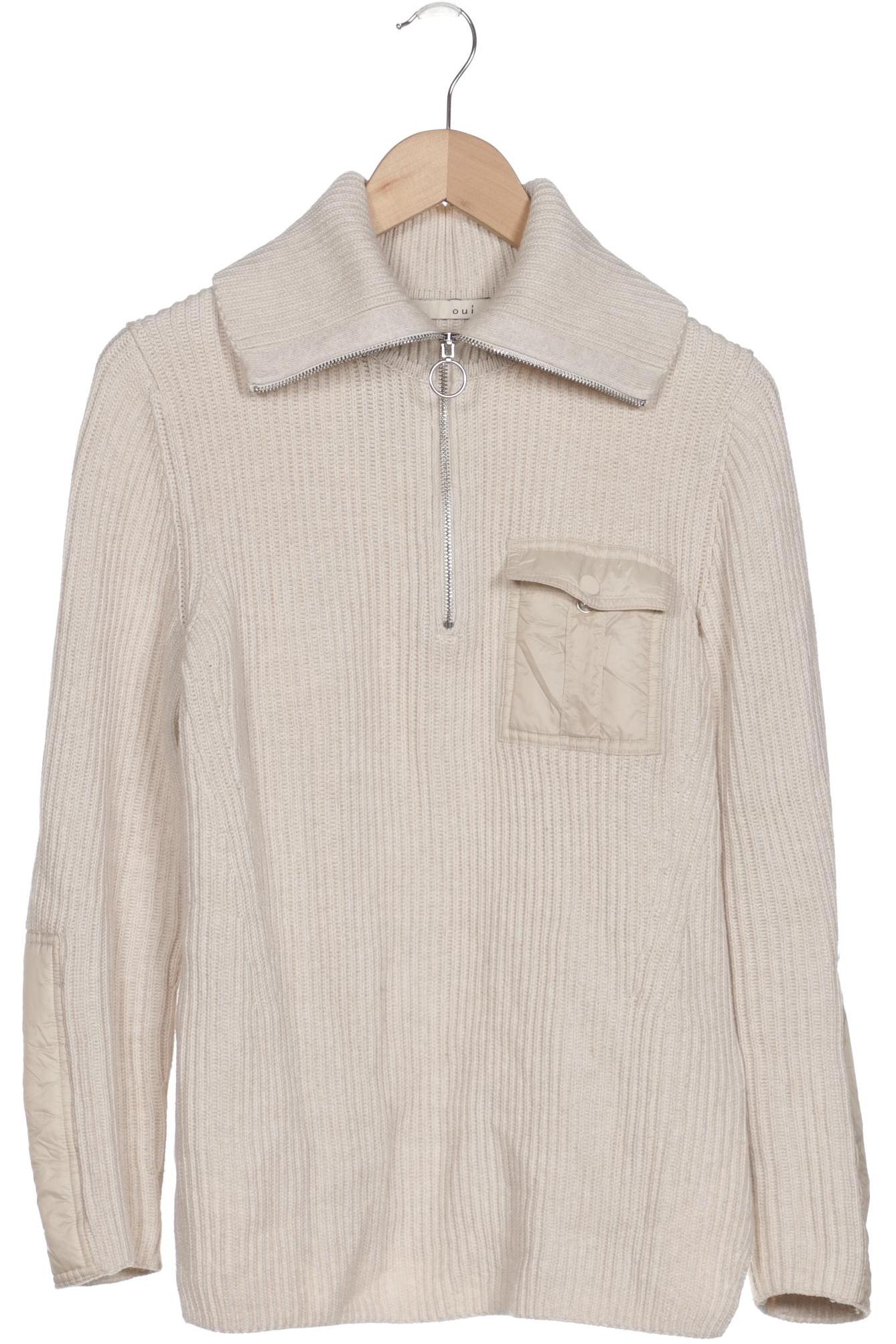 

Oui Damen Pullover, beige, Gr. 36