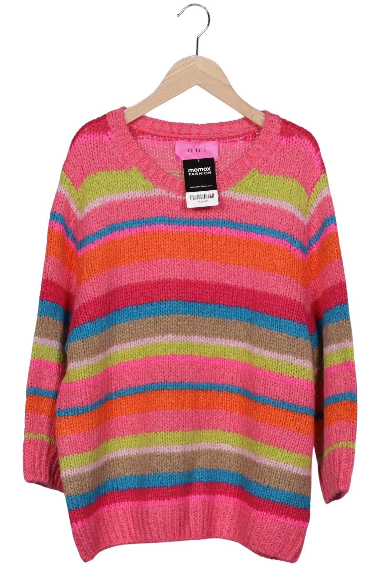 

Oui Damen Pullover, pink, Gr. 42