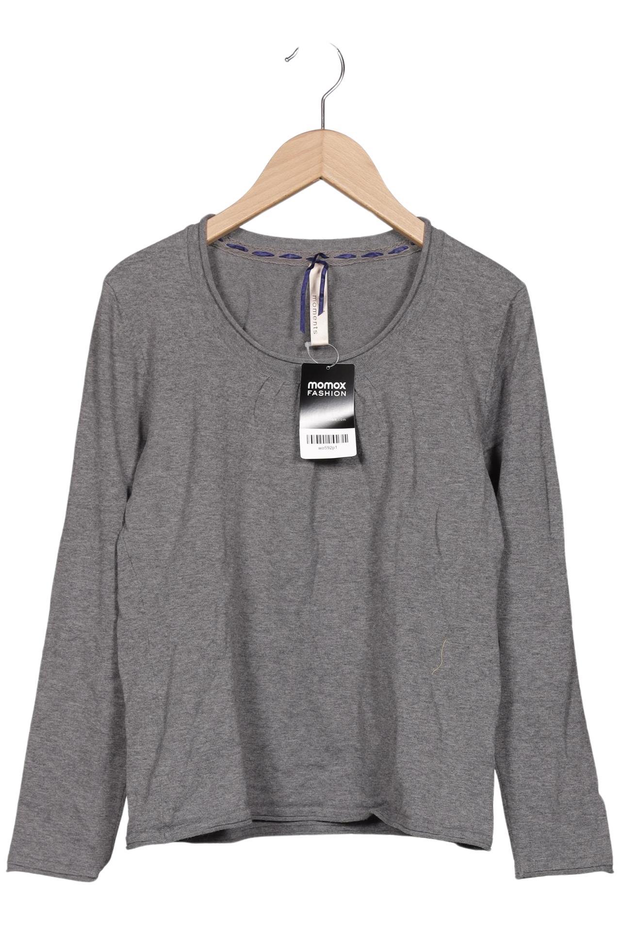 

Oui Damen Pullover, grau, Gr. 38