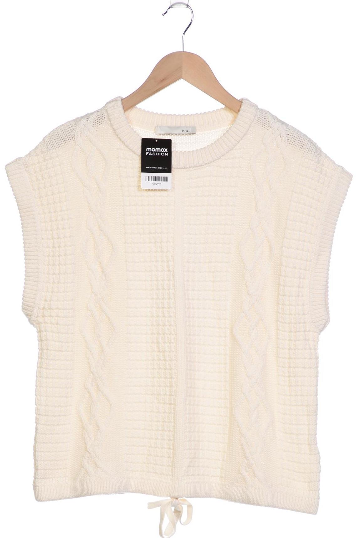 

Oui Damen Pullover, cremeweiß, Gr. 44