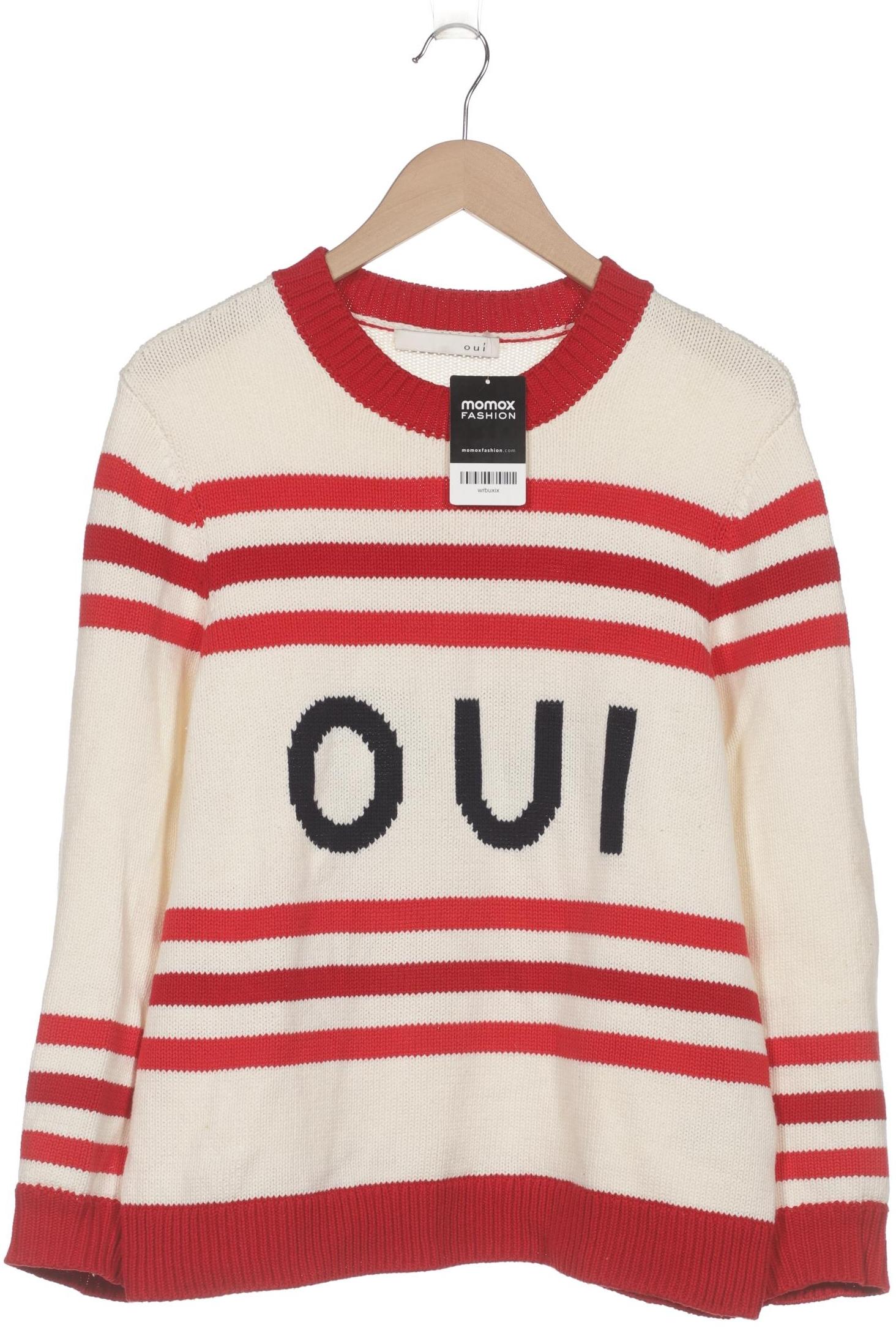 

Oui Damen Pullover, cremeweiß, Gr. 40
