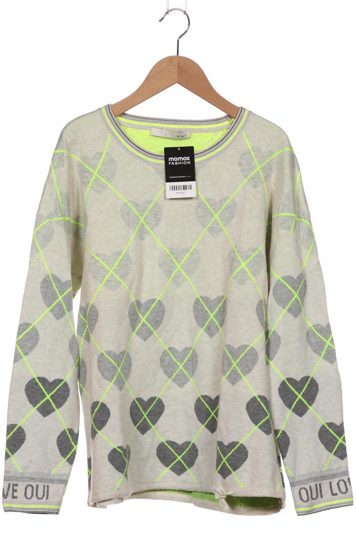 

Oui Damen Pullover, grau, Gr. 42