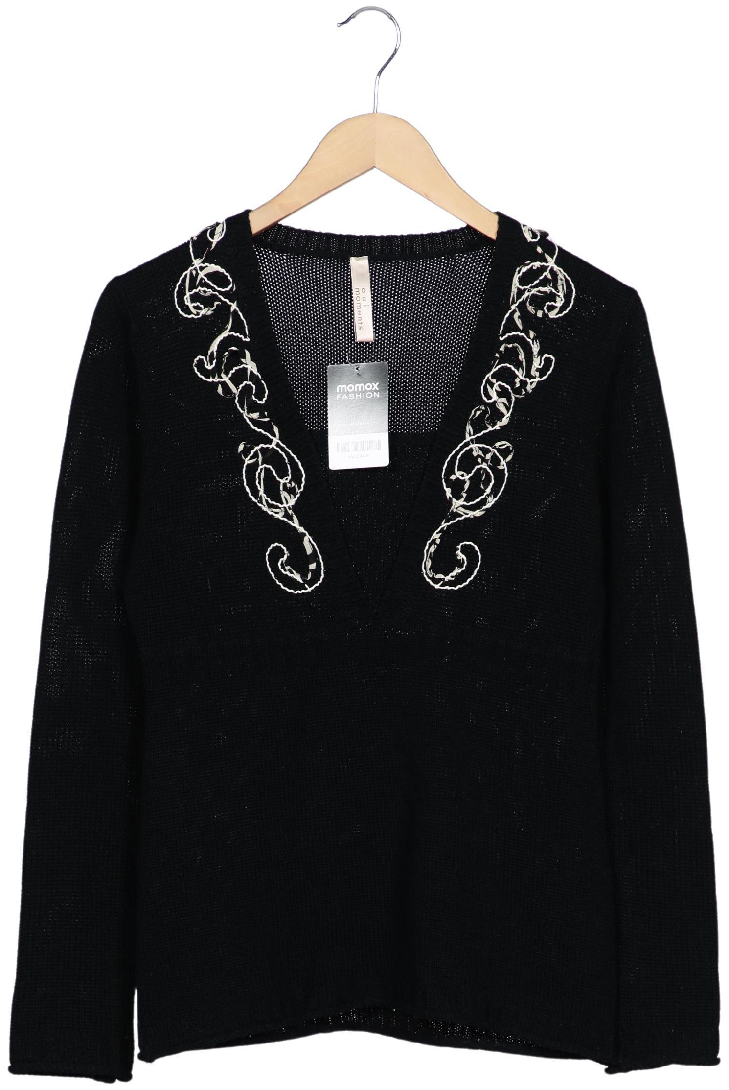 

Oui Damen Pullover, schwarz, Gr. 38