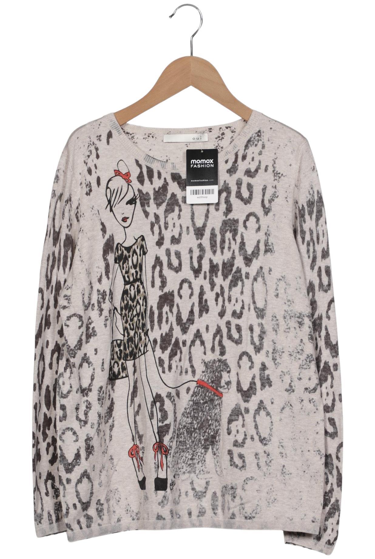 

Oui Damen Pullover, beige, Gr. 38