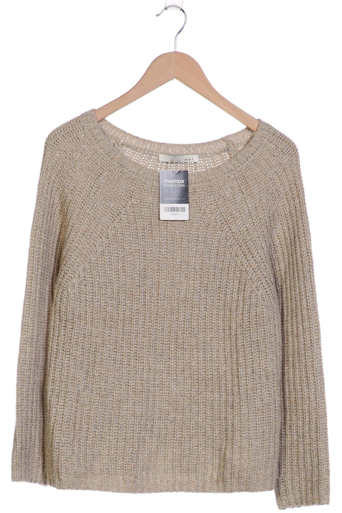 

Oui Damen Pullover, beige, Gr. 38