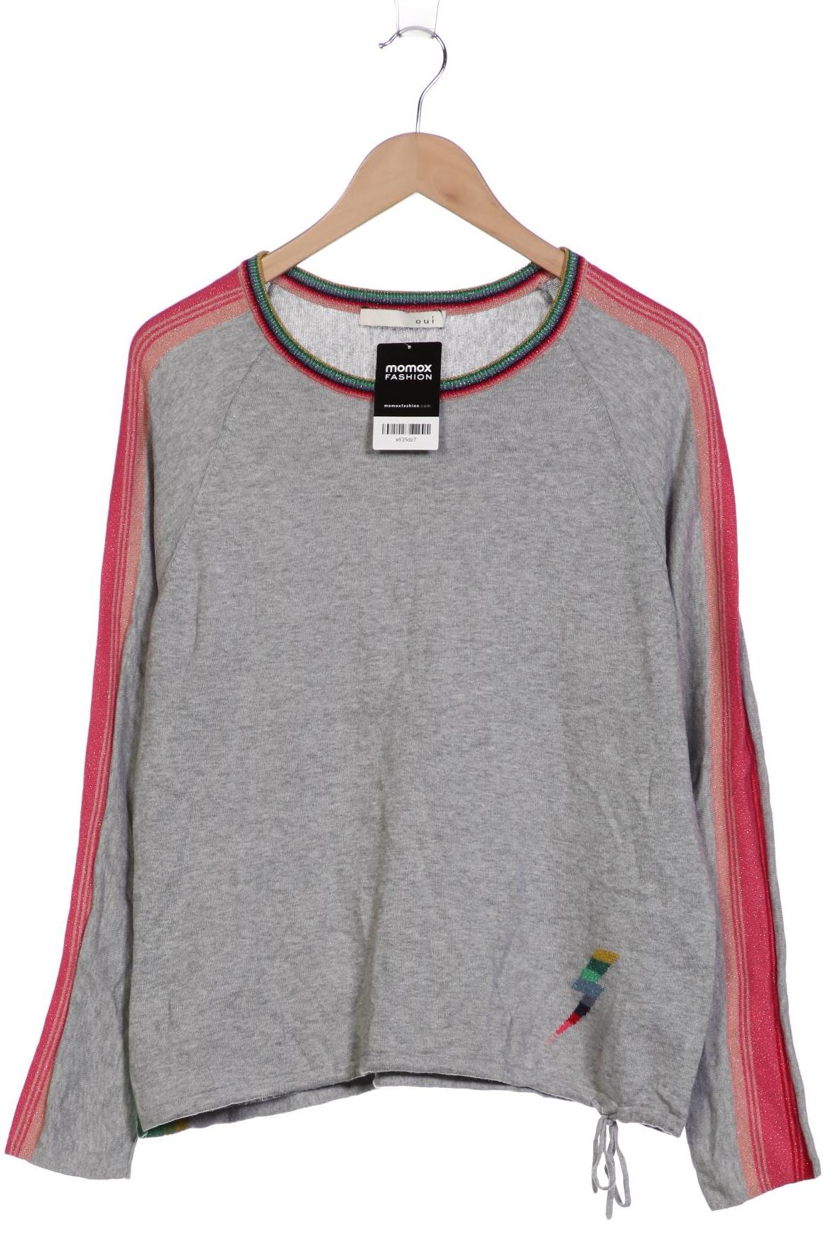 

Oui Damen Pullover, grau, Gr. 42