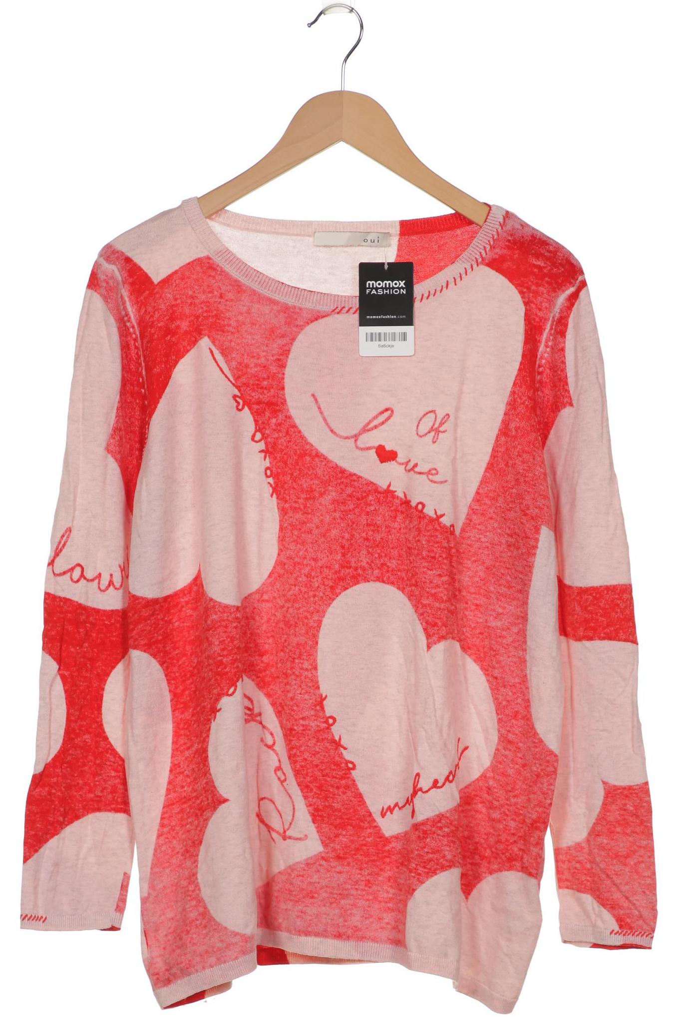 

Oui Damen Pullover, pink, Gr. 44
