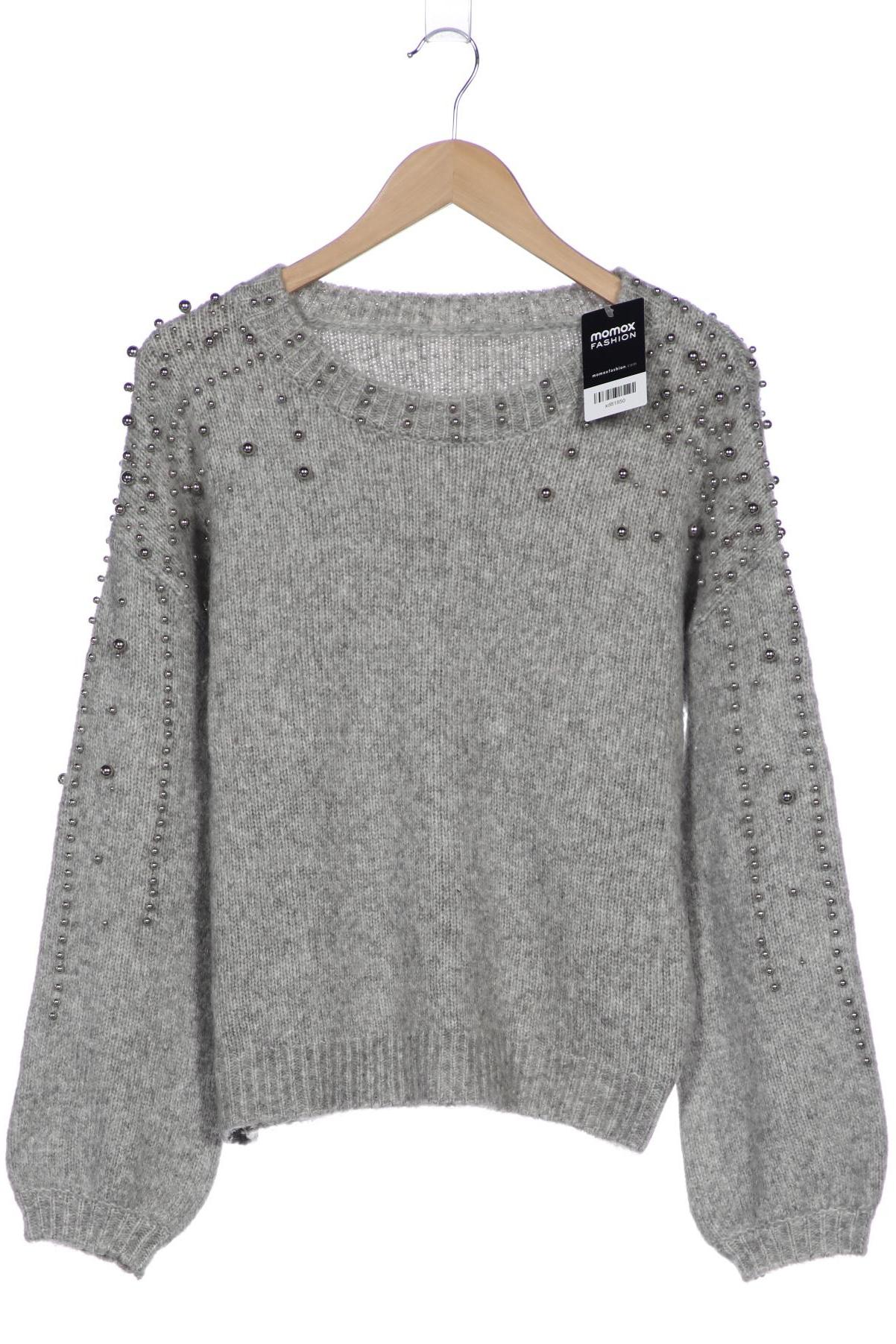 

Oui Damen Pullover, grau, Gr. 38