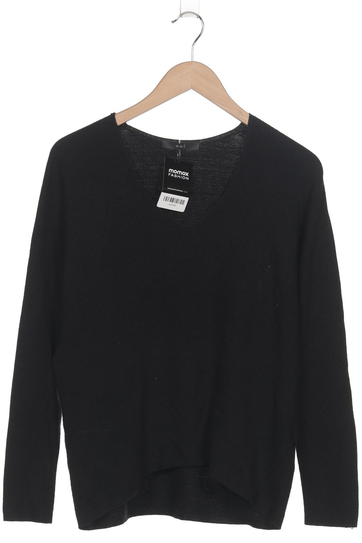 

Oui Damen Pullover, schwarz, Gr. 34