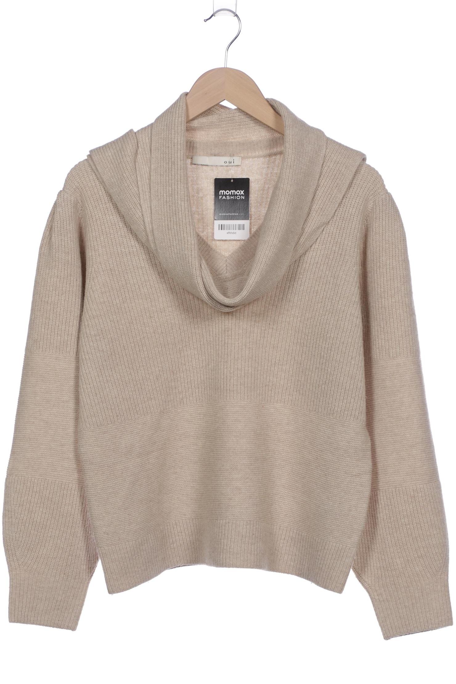 

Oui Damen Pullover, beige, Gr. 36