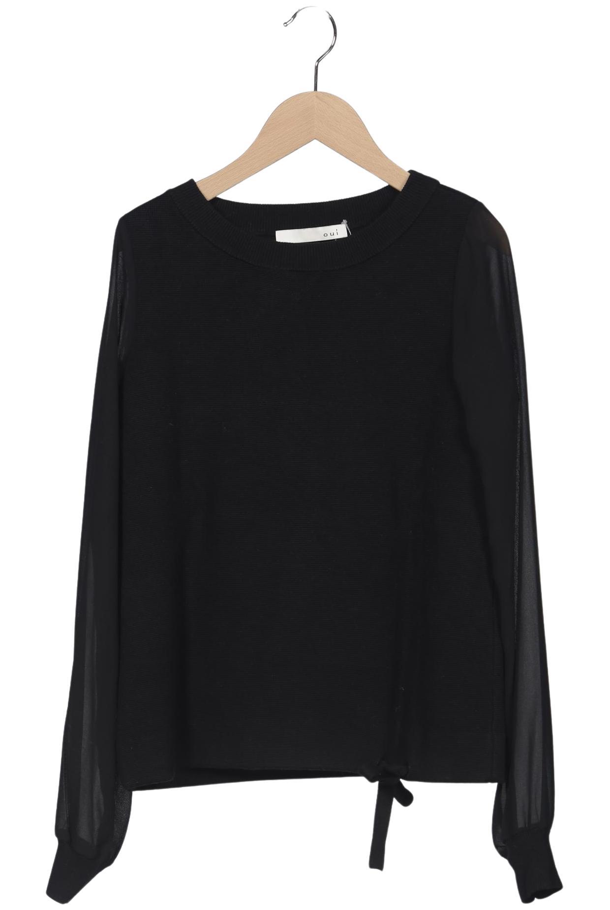 

Oui Damen Pullover, schwarz, Gr. 36