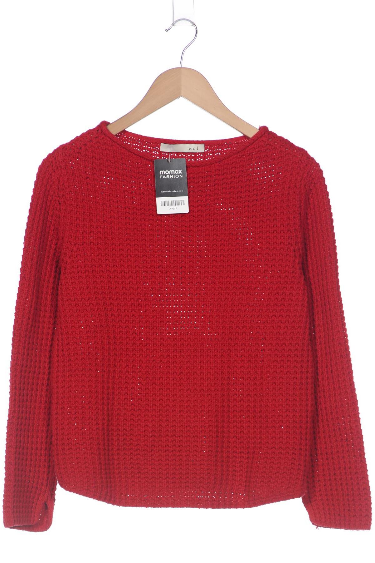 

Oui Damen Pullover, rot, Gr. 36