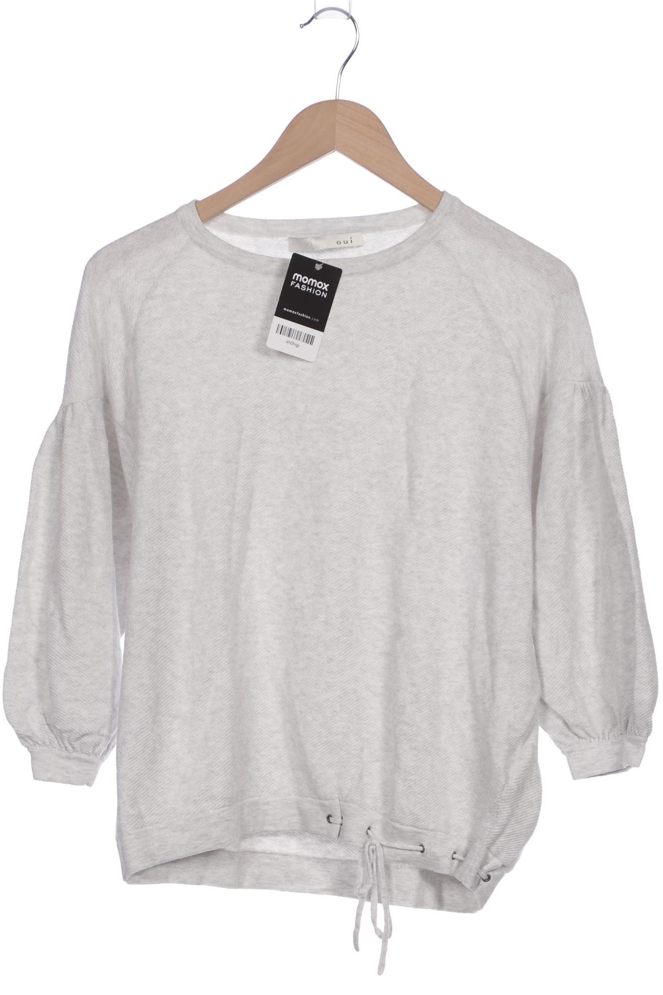 

Oui Damen Pullover, grau, Gr. 38