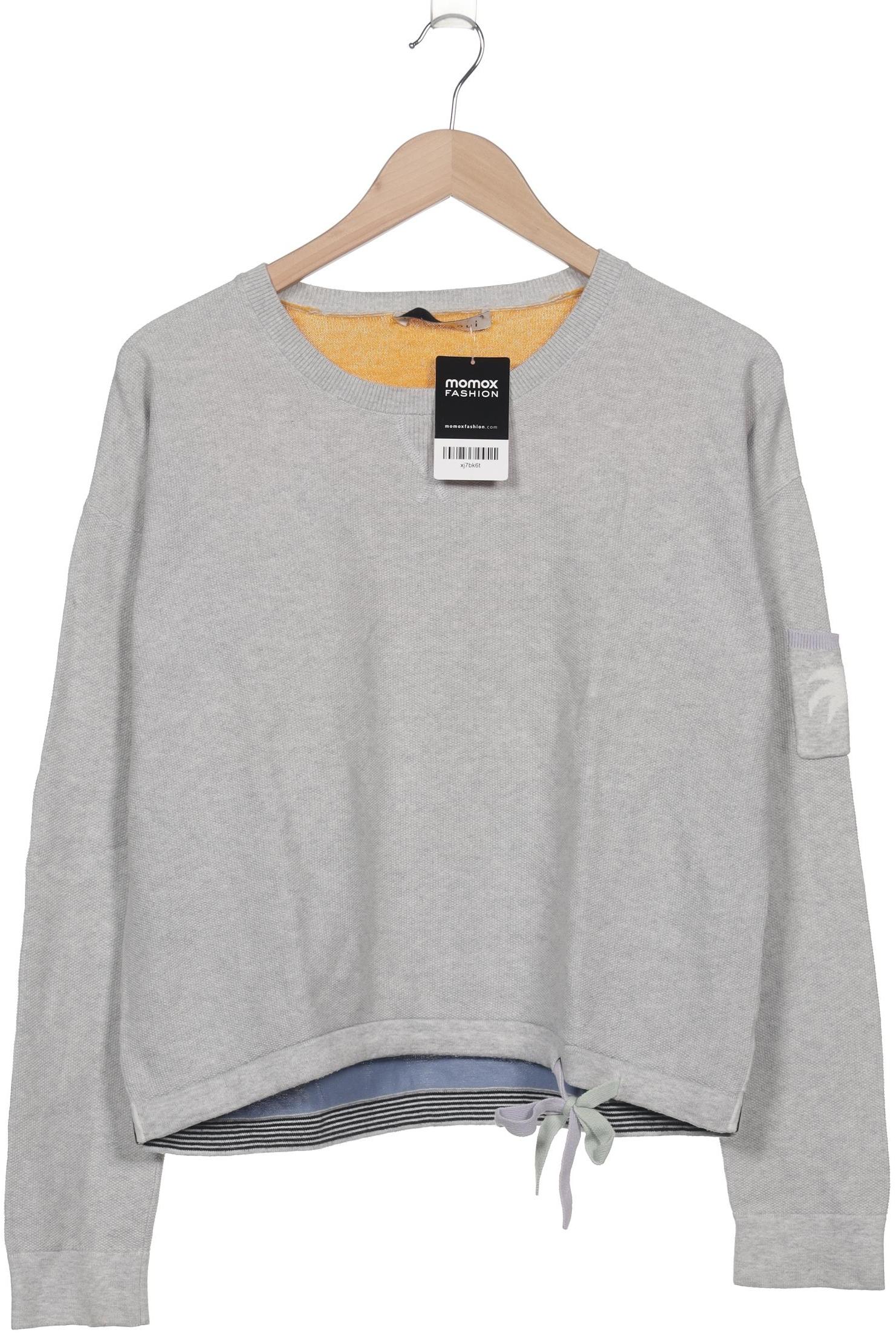 

Oui Damen Pullover, grau, Gr. 36
