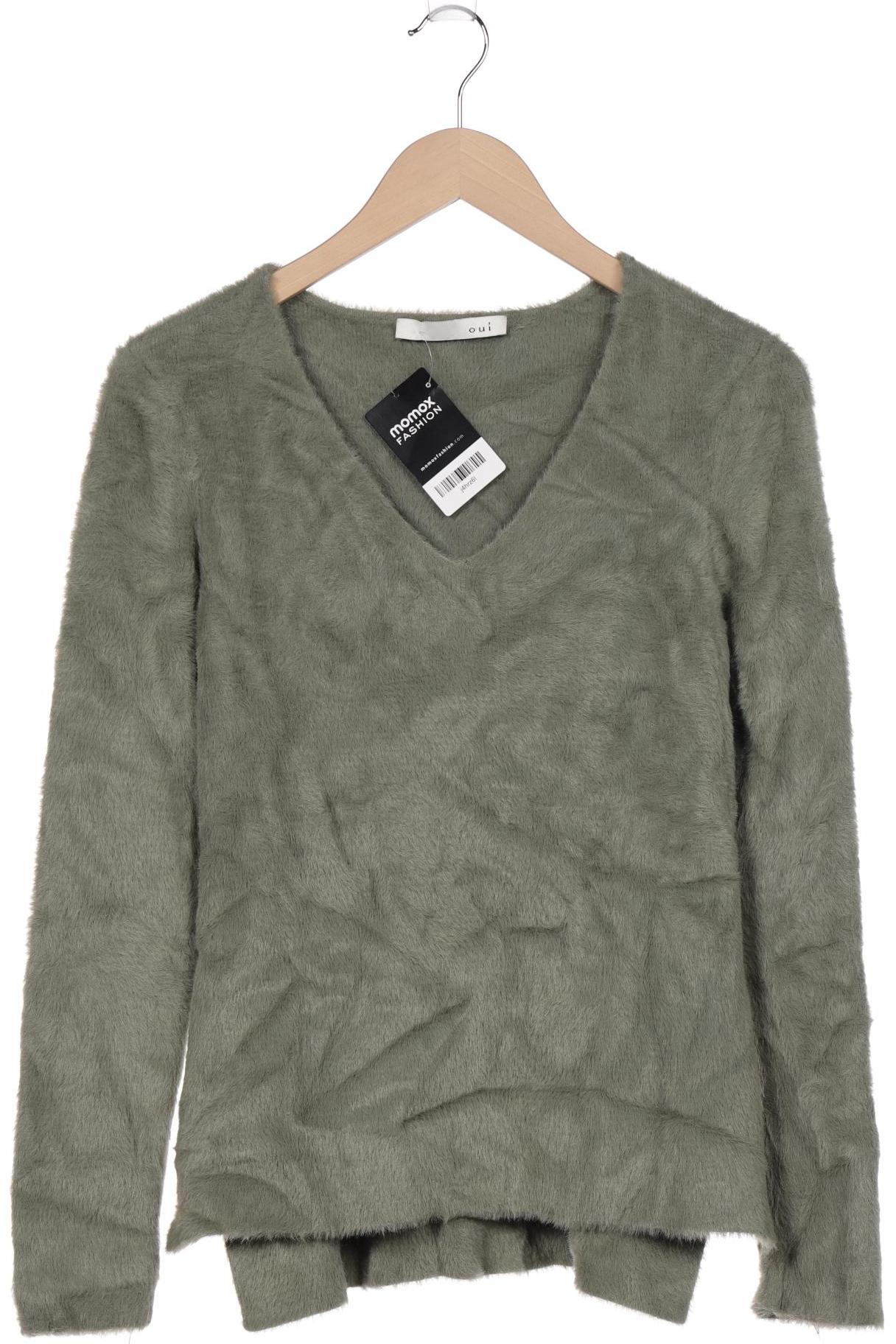 

Oui Damen Pullover, grün, Gr. 38