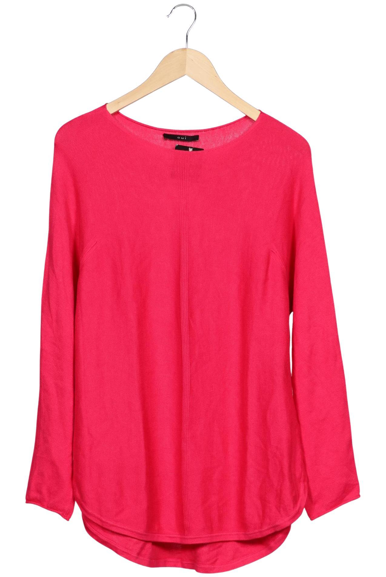 

Oui Damen Pullover, pink, Gr. 38